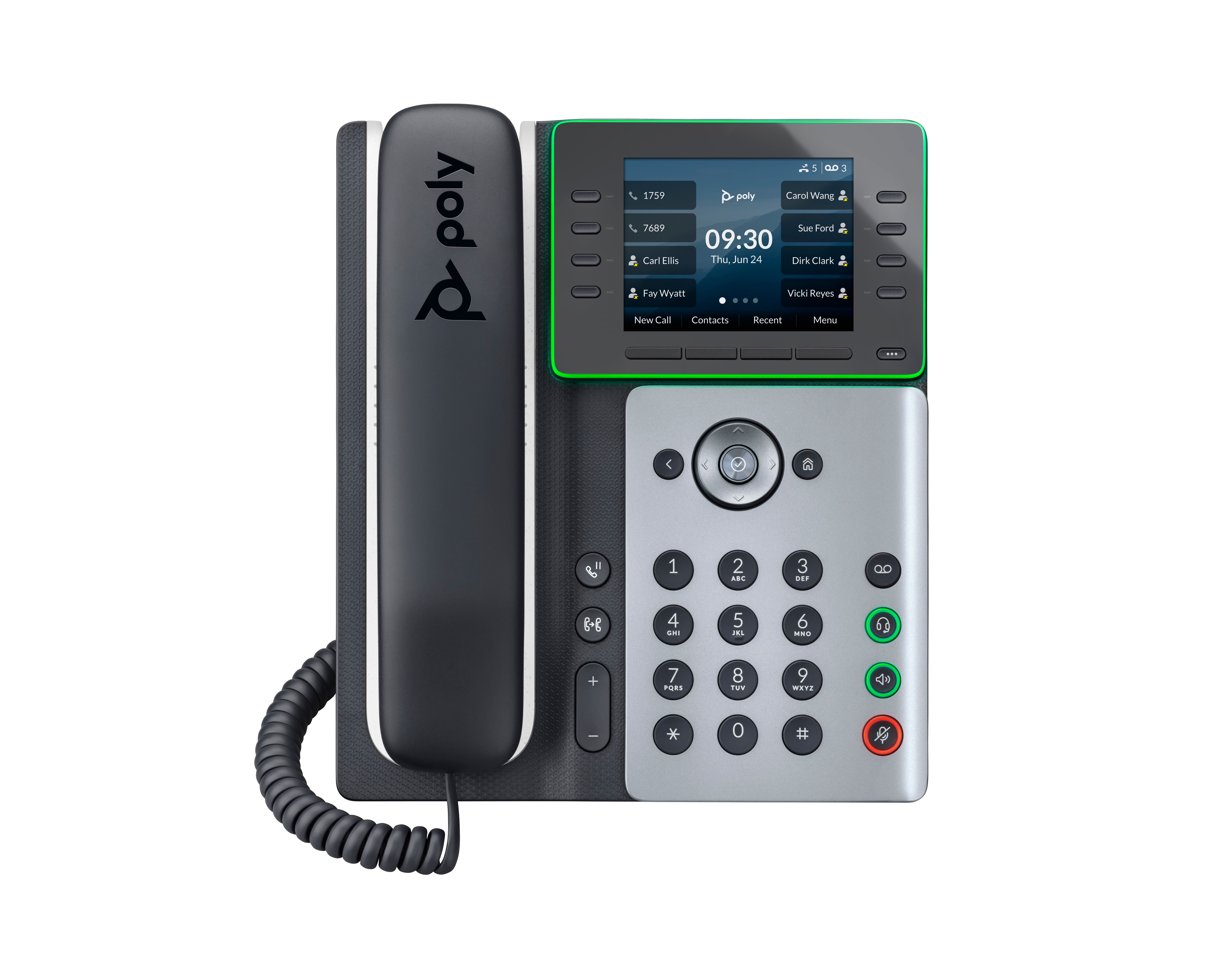 HP Poly Edge E350 IP-telefoon met PoE-ondersteuning (82M89AA) thumbnail