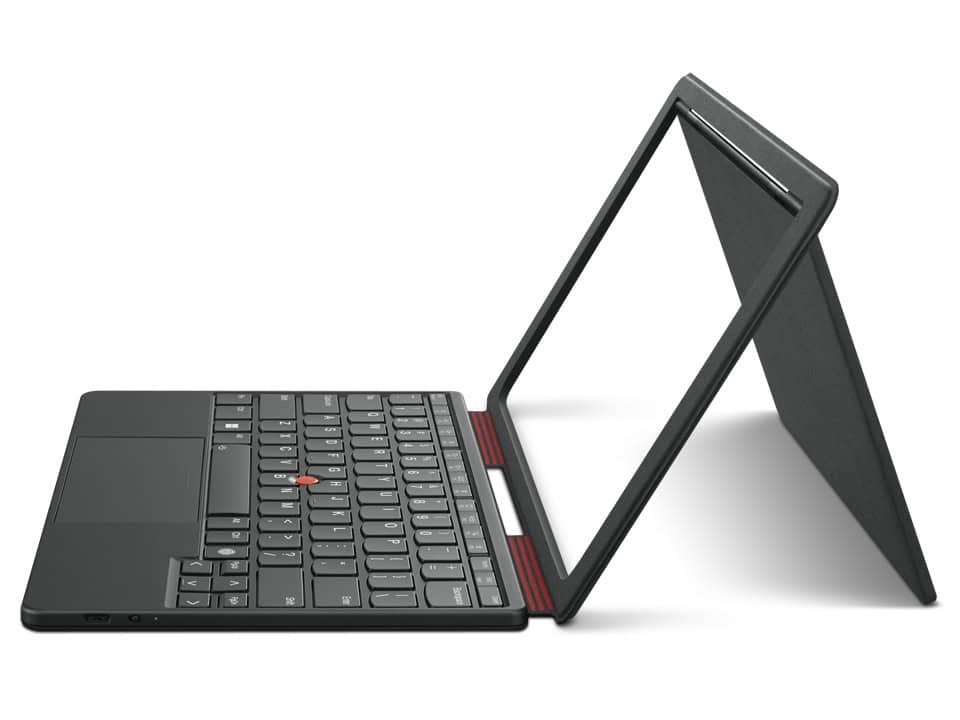 Lenovo 4Y41L72522 toetsenbord voor mobiel apparaat QWERTY Amerikaans Engels USB + Bluetooth Zwart (4Y41L72522) thumbnail