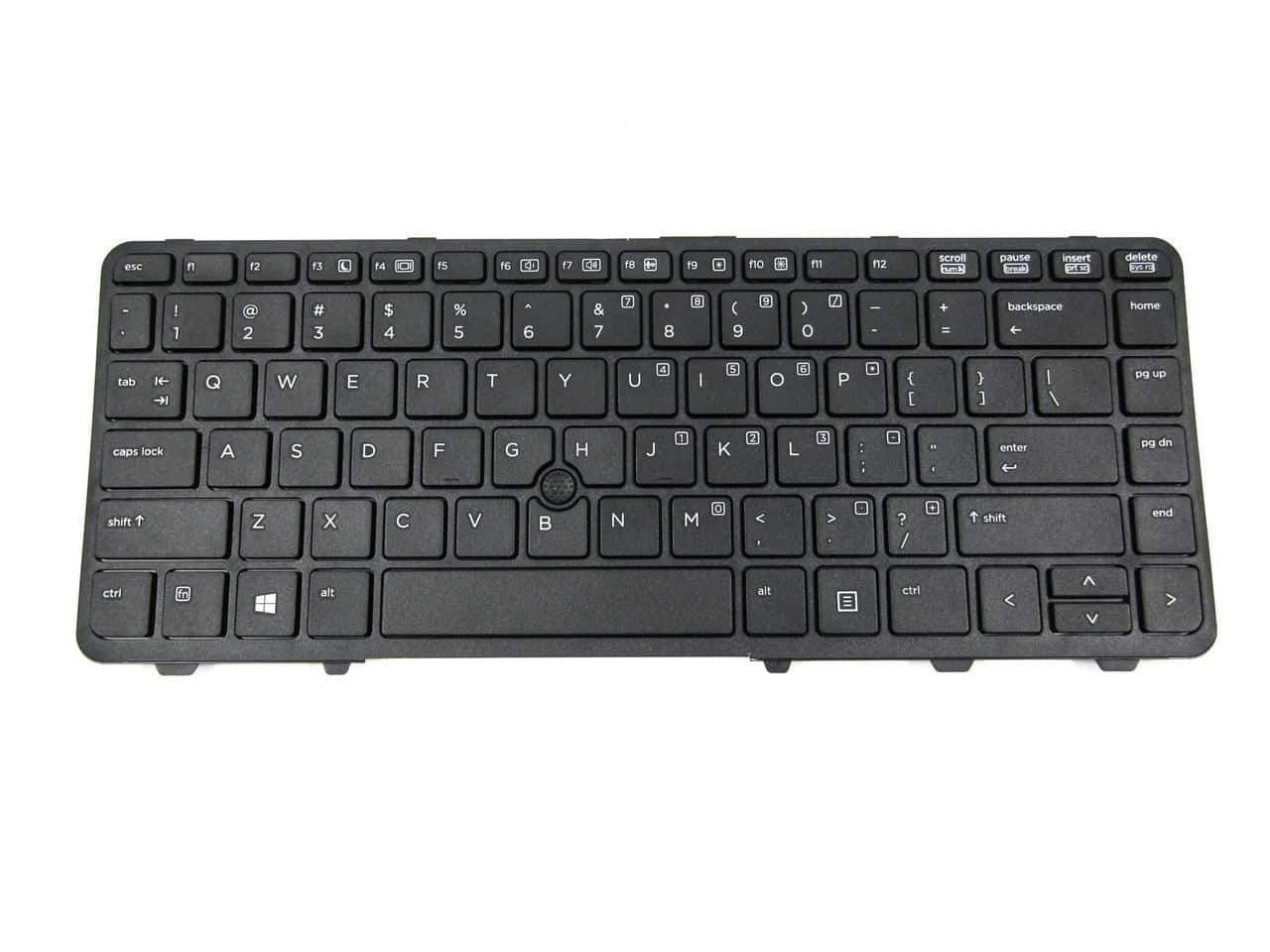 HP SPS-KEYBOARD W/ POINT STICK-US (738688-001) thumbnail