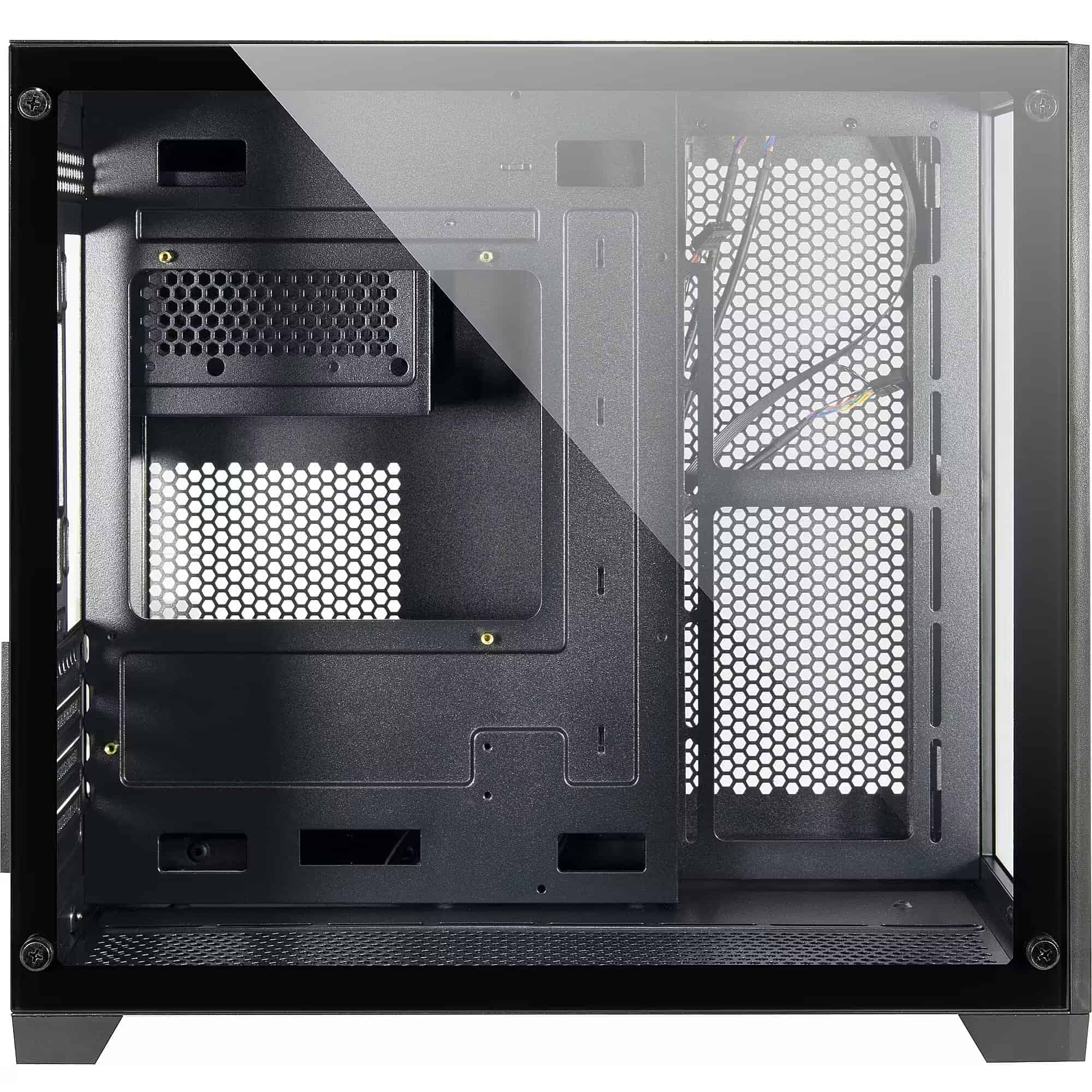 Inter Tech Midi Inter-Tech Gaming-Gehäuse Micro-ATX C-501 Aspect schwarz (88881361) thumbnail