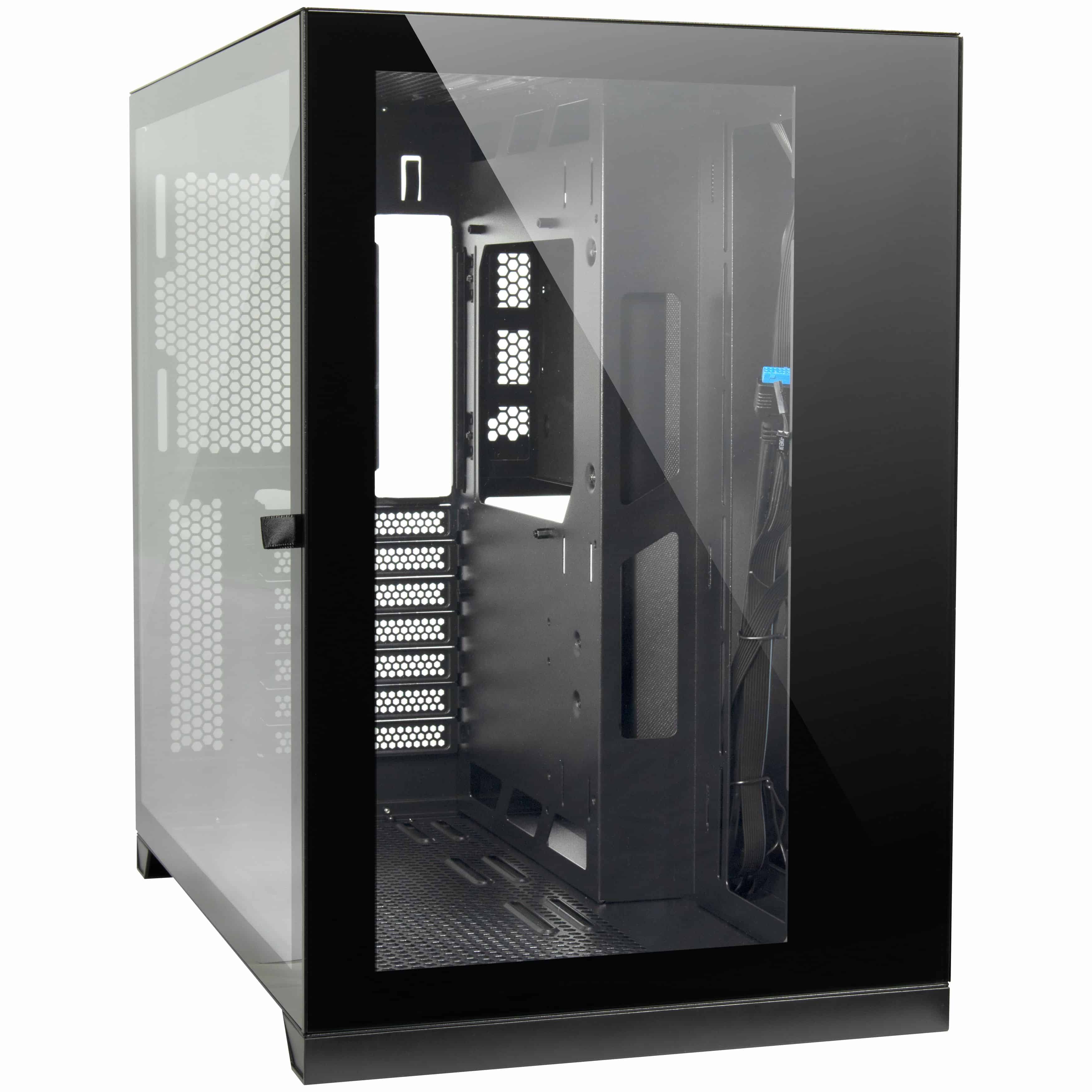 Inter Tech C-703 Vision ATX Gaming Enclosure, Tempered Glass, Black (88881364) thumbnail