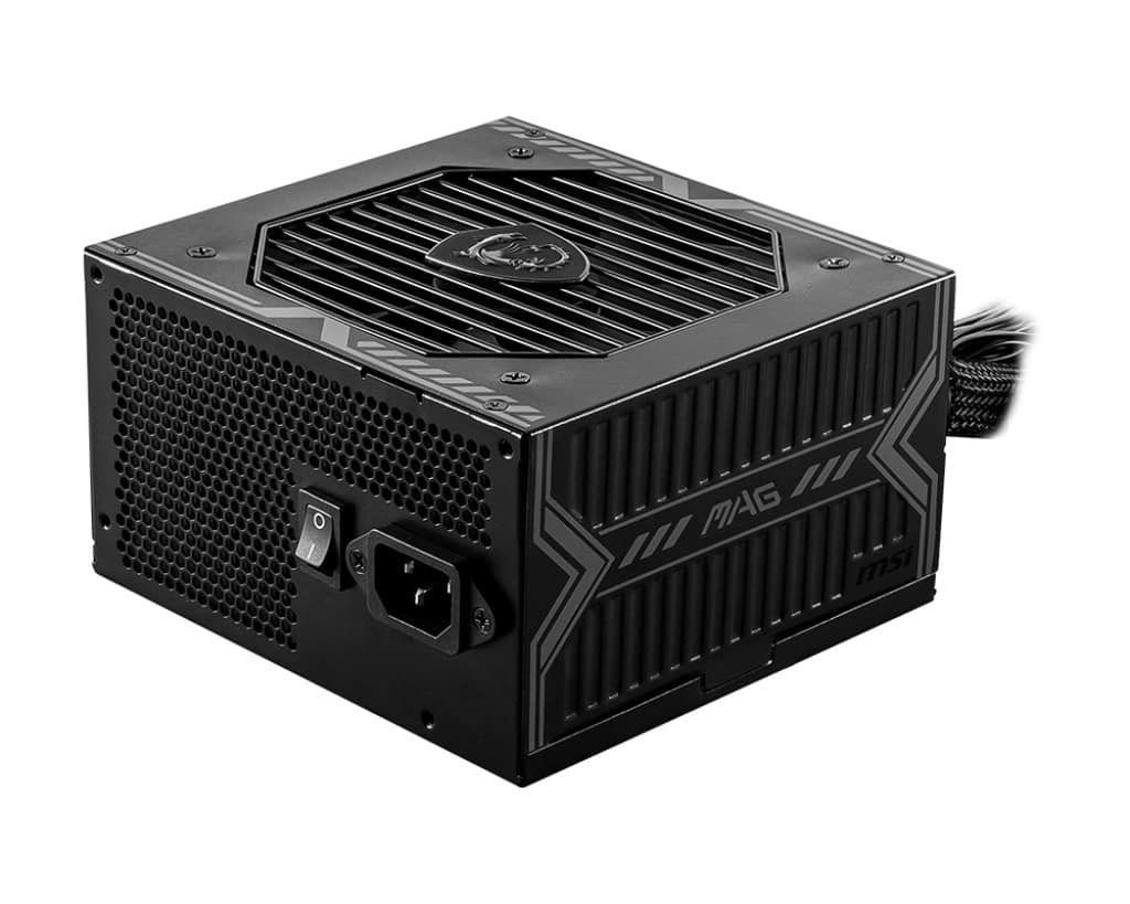 MSI MAG A750BN PCIE5 power supply unit 750 W 24-pin ATX ATX Zwart (MAG A750BN PCIE5) thumbnail