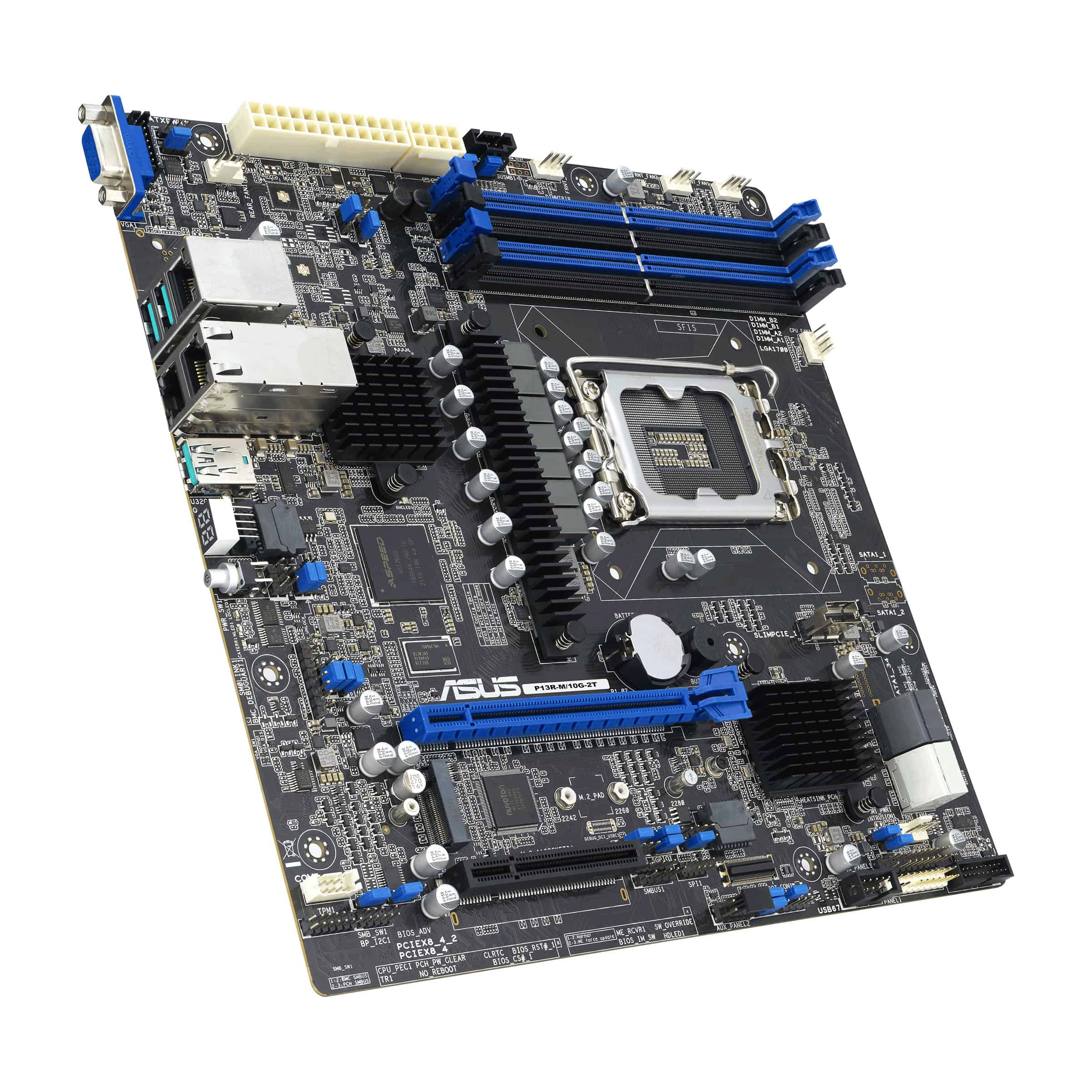 ASUS P13R-M/10G-2T Intel C262 LGA 1700 micro ATX (90SB0CC0-M0UAY0) thumbnail