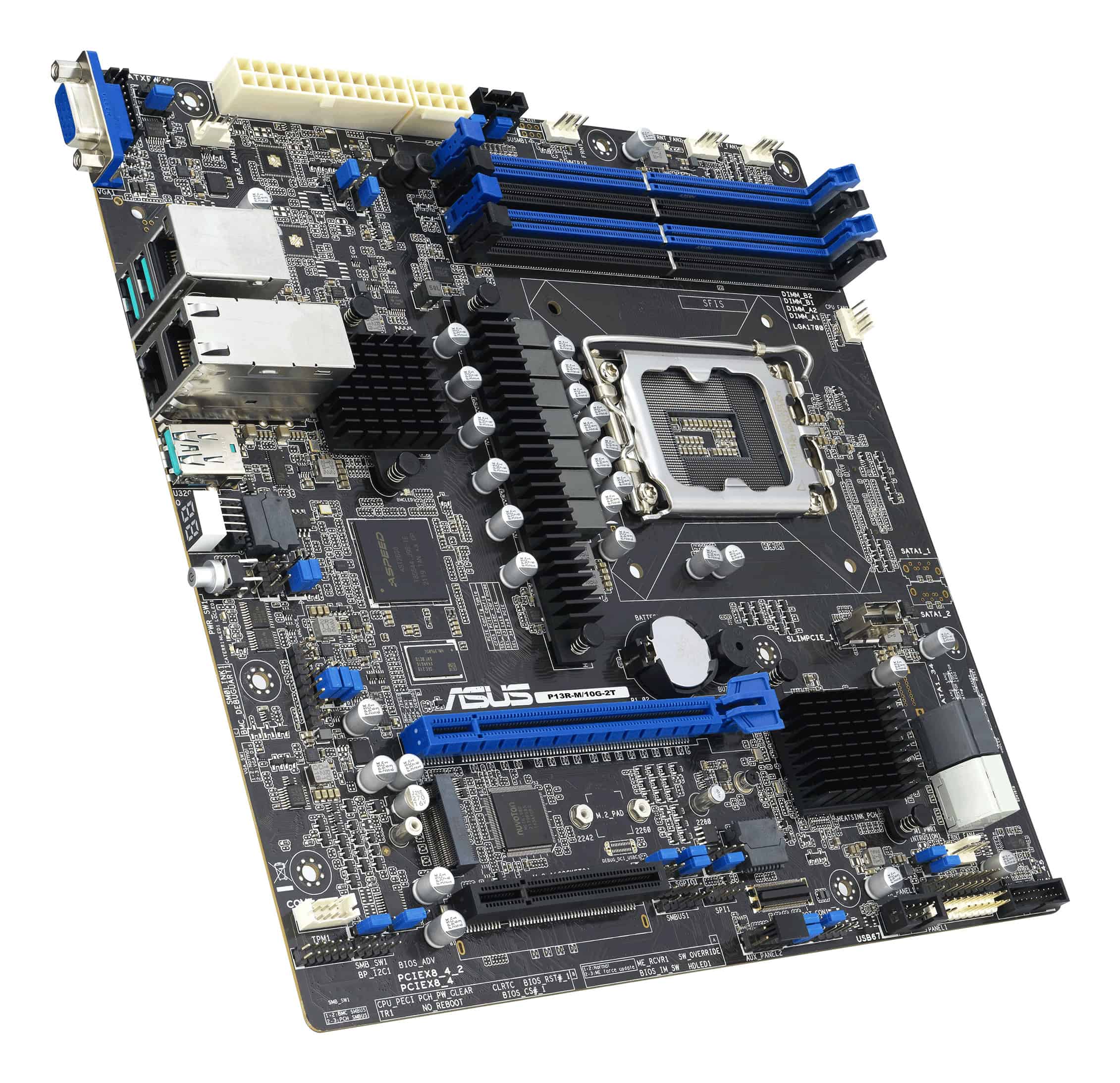 ASUS P13R-M/10G-2T Intel C262 LGA 1700 micro ATX (90SB0CC0-M0UAY0) thumbnail