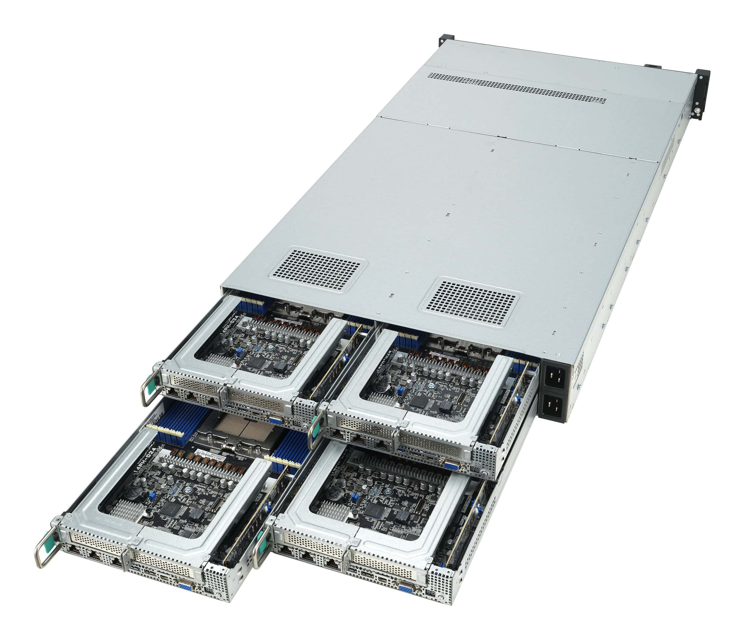 ASUS RS720QA-E12-RS8U LGA 6096 Rack (2U) Zwart, Zilver (90SF02R1-M000L0) thumbnail