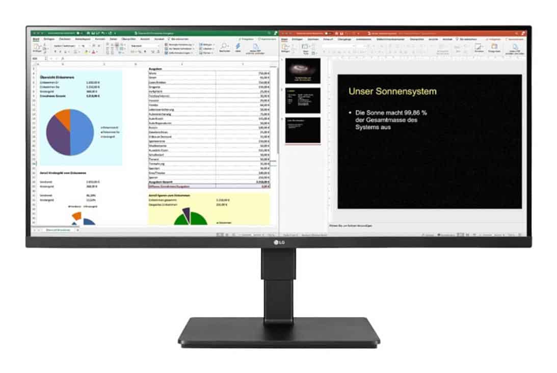 LG 34BR65F-B computer monitor 86,4 cm (34) 2560 x 1080 Pixels WFHD LCD Zwart (34BR65F-B.AEU) thumbnail