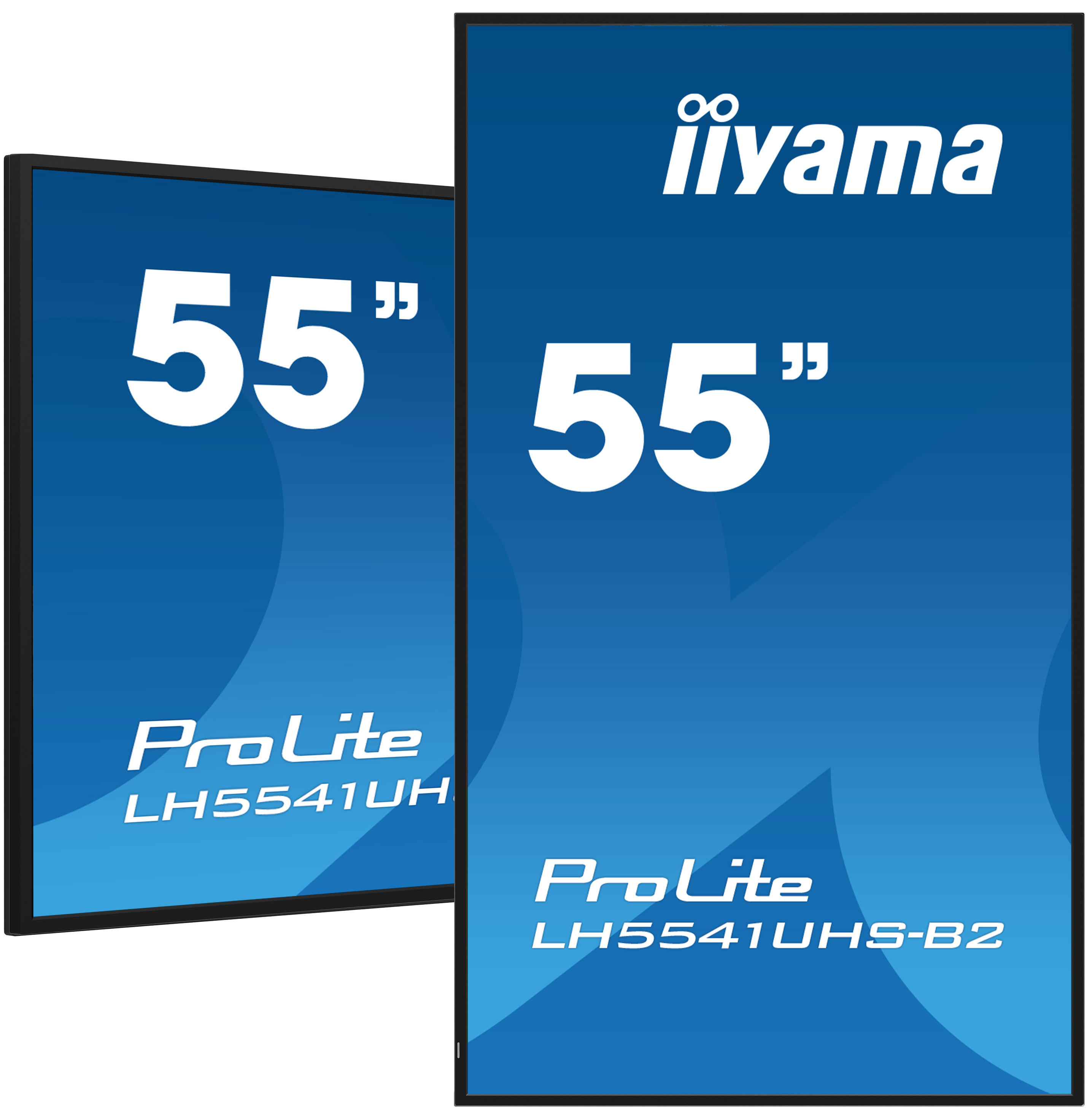 iiyama LH5541UHS-B2 beeldkrant Kiosk-ontwerp 138,7 cm (54.6") LCD 500 cd/m² 4K Ultra HD Zwart Type processor 24/7 (LH5541UHS-B2) thumbnail
