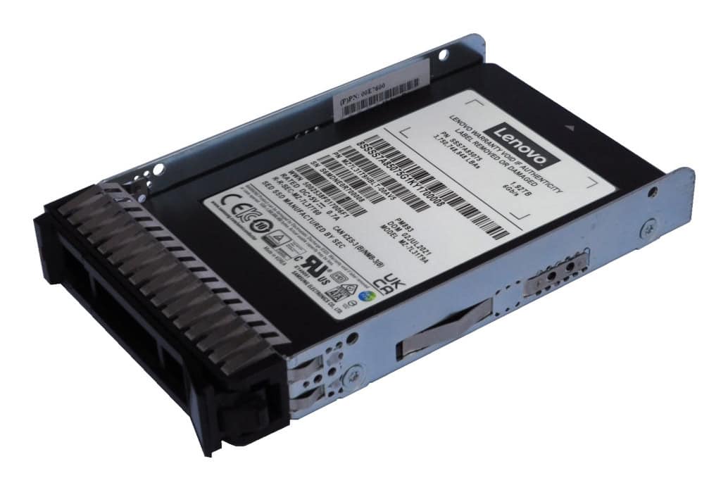 Lenovo 4XB7A90877 internal solid state drive 7,68 TB 2.5 SATA III V-NAND TLC (4XB7A90877) thumbnail