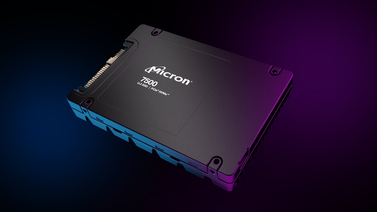 Micron SSD Micron 7500 PRO 960GB NVMe PCIe 4.0 U.3 (15mm) (DWPD 1) TCG | MTFDKCC960TGP-1BK1DABYYR (MTFDKCC960TGP-1BK1DABYYR) thumbnail
