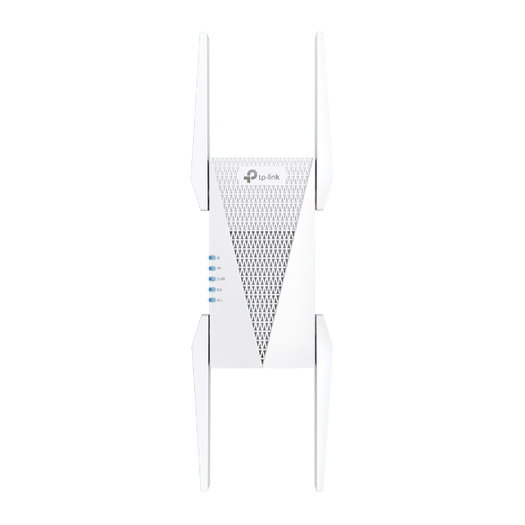 TP-Link RE815XE mesh-wifi-systeem Tri-band (2,4 GHz / 5 GHz / 6 GHz) Wi-Fi 6 (802.11ax) Wit 1 Extern (RE815XE) thumbnail