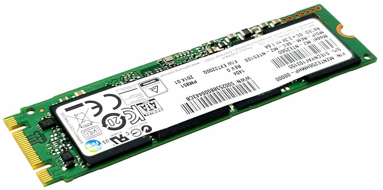 HP SPS-SSD 256GB M2 SATA-3 (801976-001) thumbnail