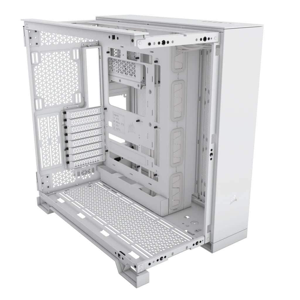 Corsair Geh Midi 6500D AIRFLOW White PC Case (CC-9011260-WW) thumbnail