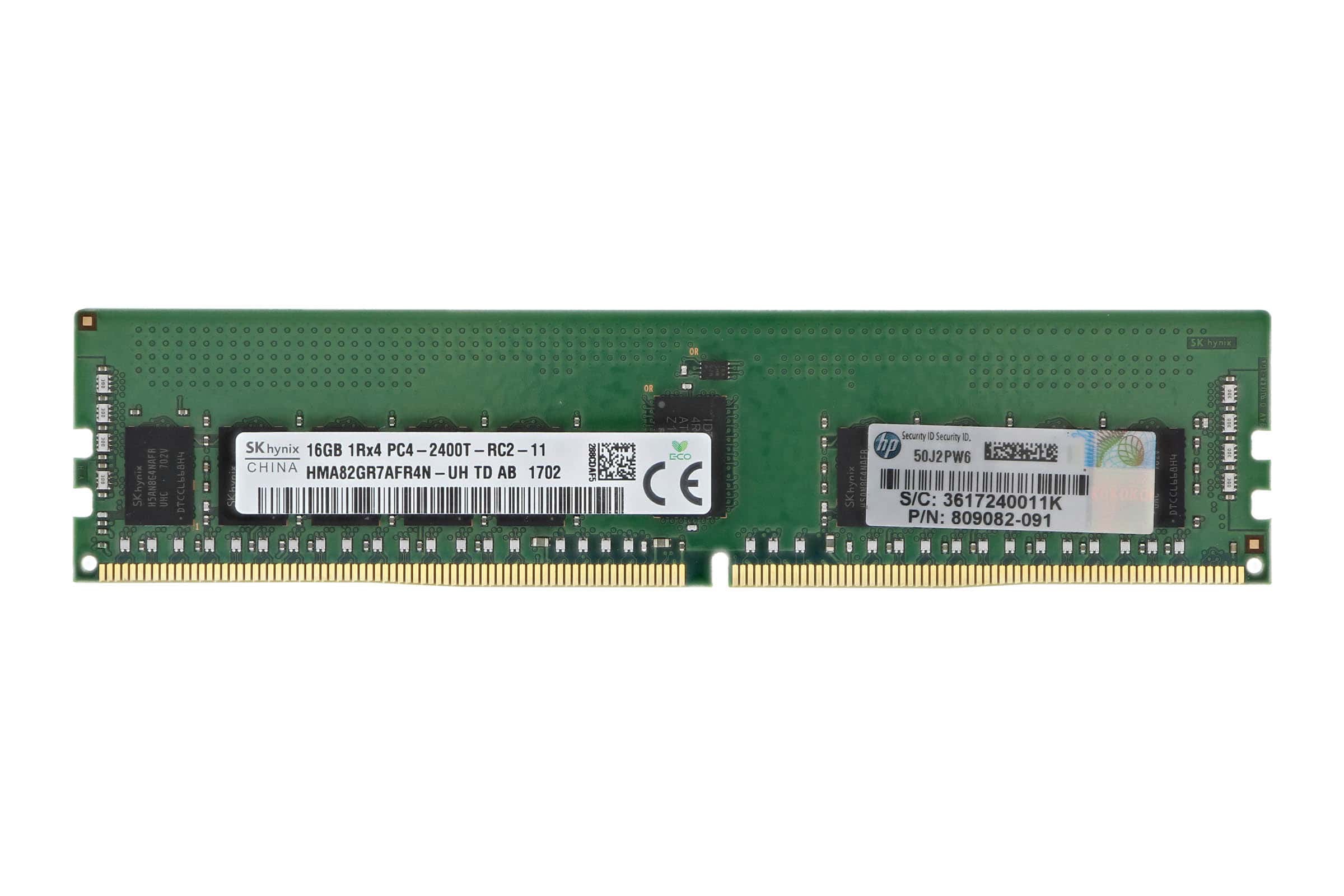 HP 16GB DDR4-2400 ECC Registered (809082-091) thumbnail
