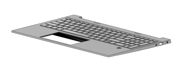HP M08910-061 laptop reserve-onderdeel Toetsenbord (M08910-061) thumbnail