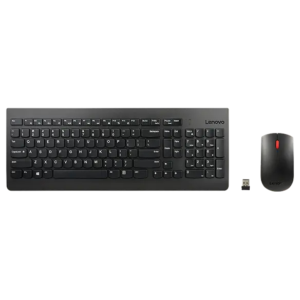 Lenovo 4X31N50741 toetsenbord Inclusief muis Universeel RF Draadloos Zwitsers Zwart (4X31N50741) thumbnail