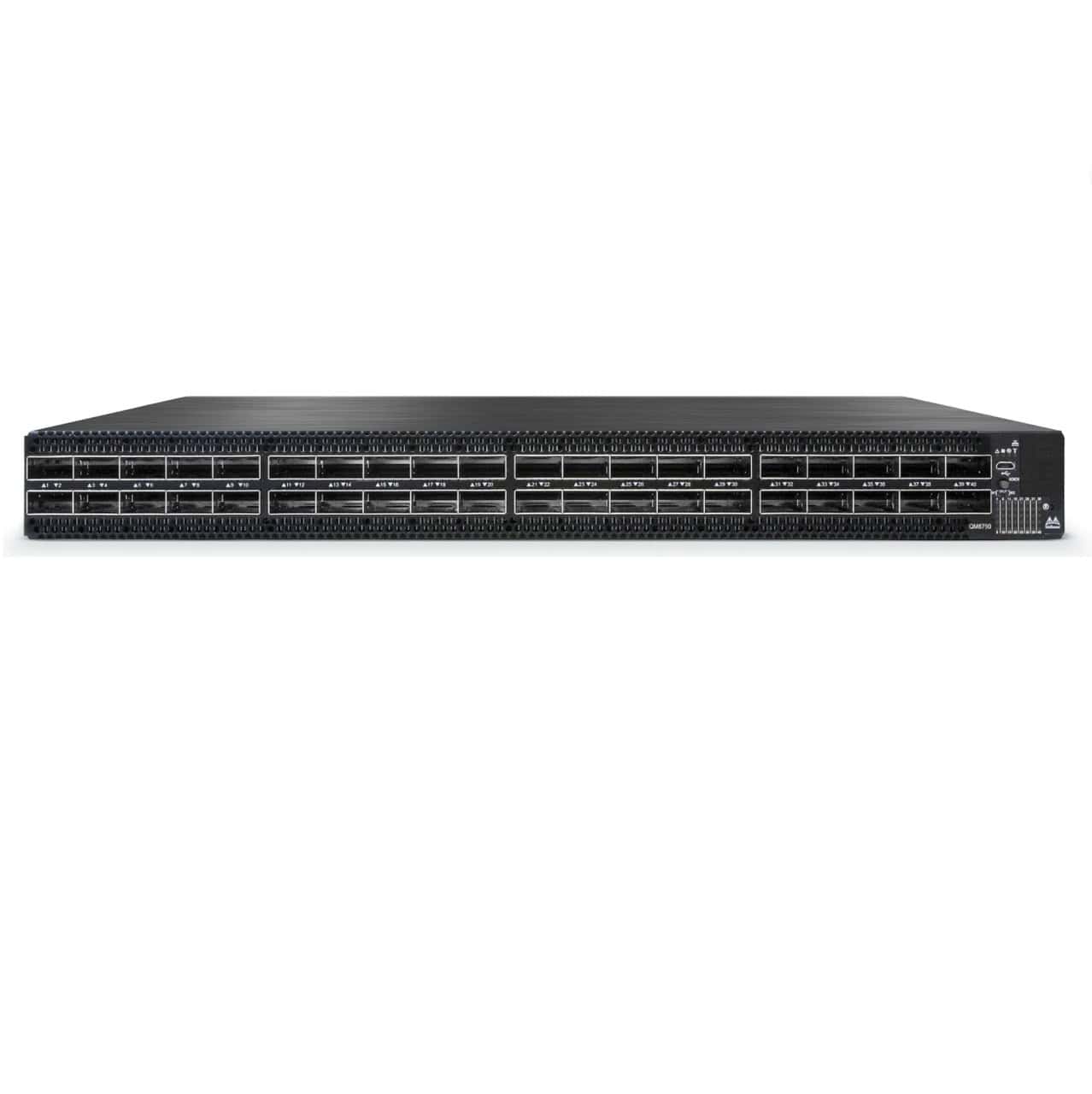Mellanox Technologies MQM8790-HS2R netwerk-switch Managed Gigabit Ethernet (10/100/1000) 1U Zwart (920-9B110-00RH-0D0) thumbnail