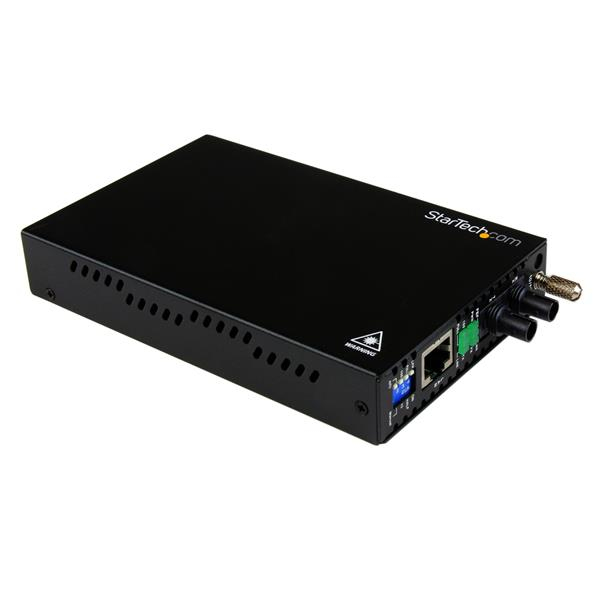 StarTech.com 10/100 Mbit Multi-Mode Glasvezel Converter ST 2 km (ET90110ST2) thumbnail