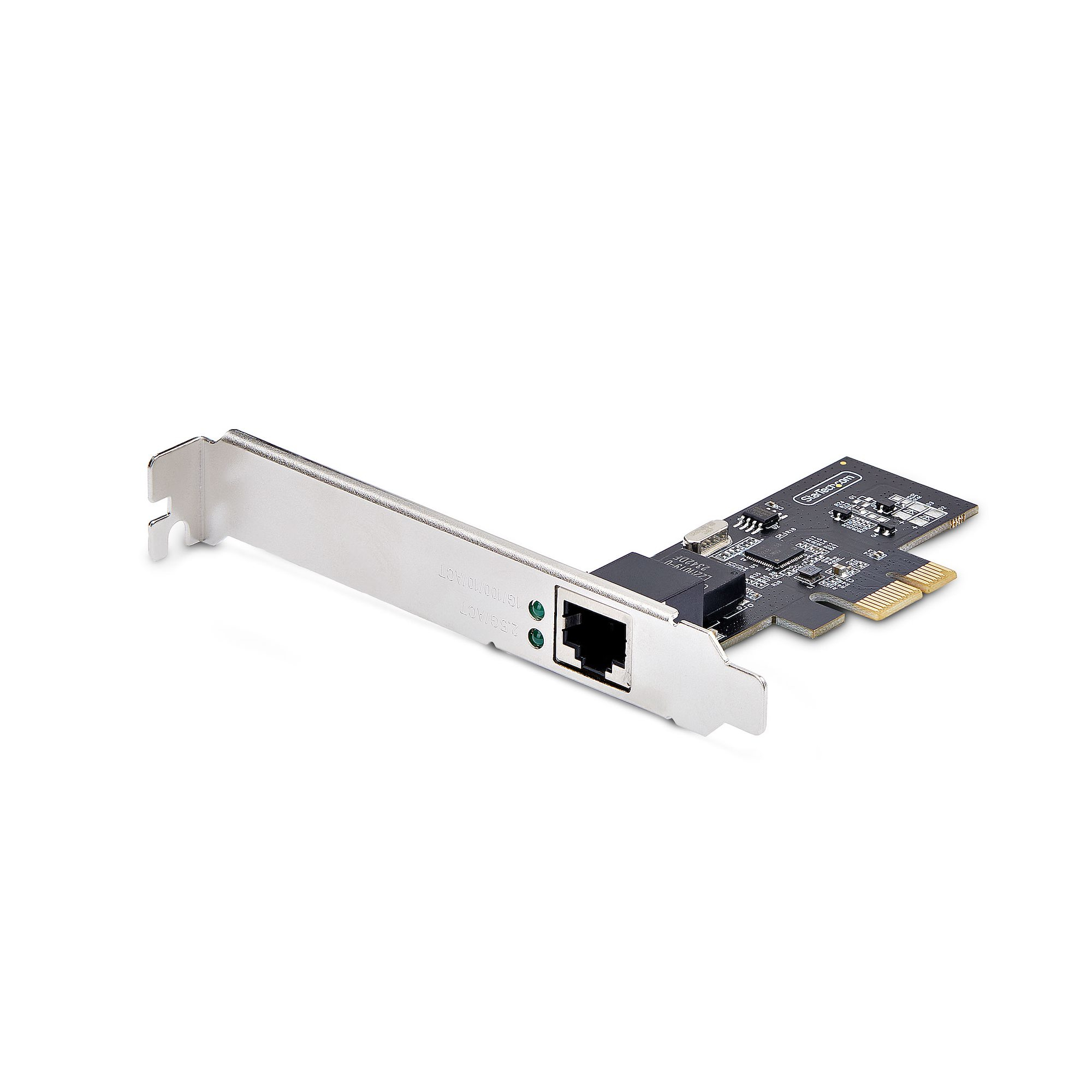StarTech.com 2.5Gbps NBASE-T PCIe Netwerk Kaart, Intel&reg; I225-V, Single-Port Computer Netwerk Kaart, Ethernet MultiGigabit NIC, PCI Express Server LAN Kaart (PR12GI-NETWORK-CARD) thumbnail