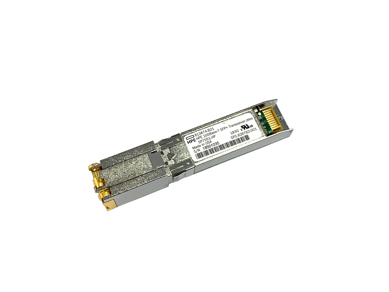 HPE 10GBase-T SFP+ Transceiver (813874-B21) thumbnail