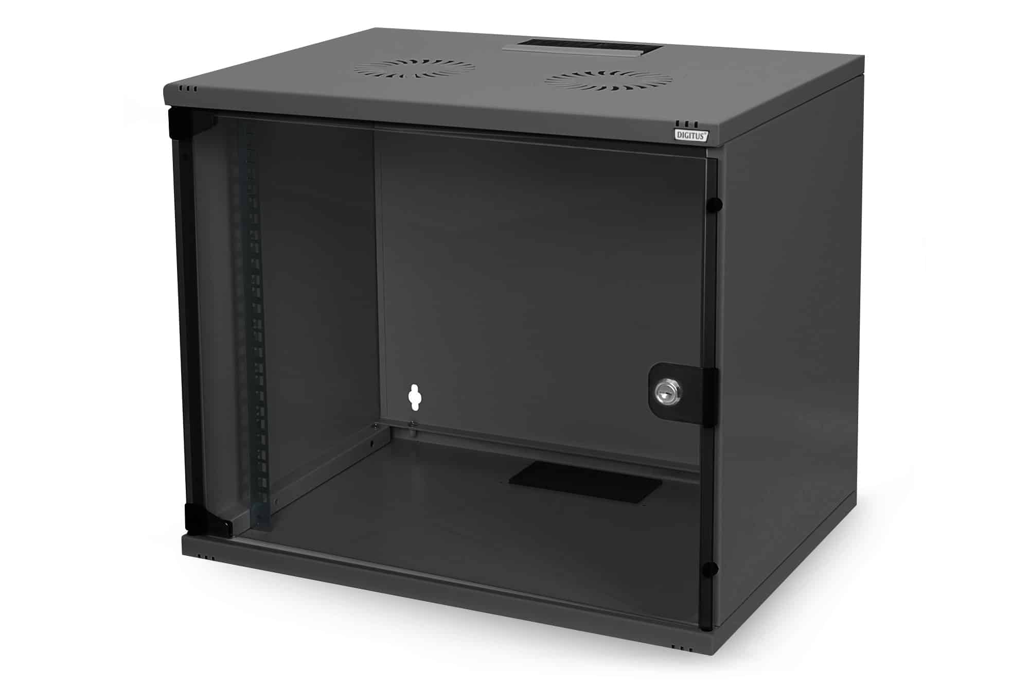 Digitus DN-19 07-U-S-SW rack 7U Wandrek Zwart (DN-19 07-U-S-SW) thumbnail