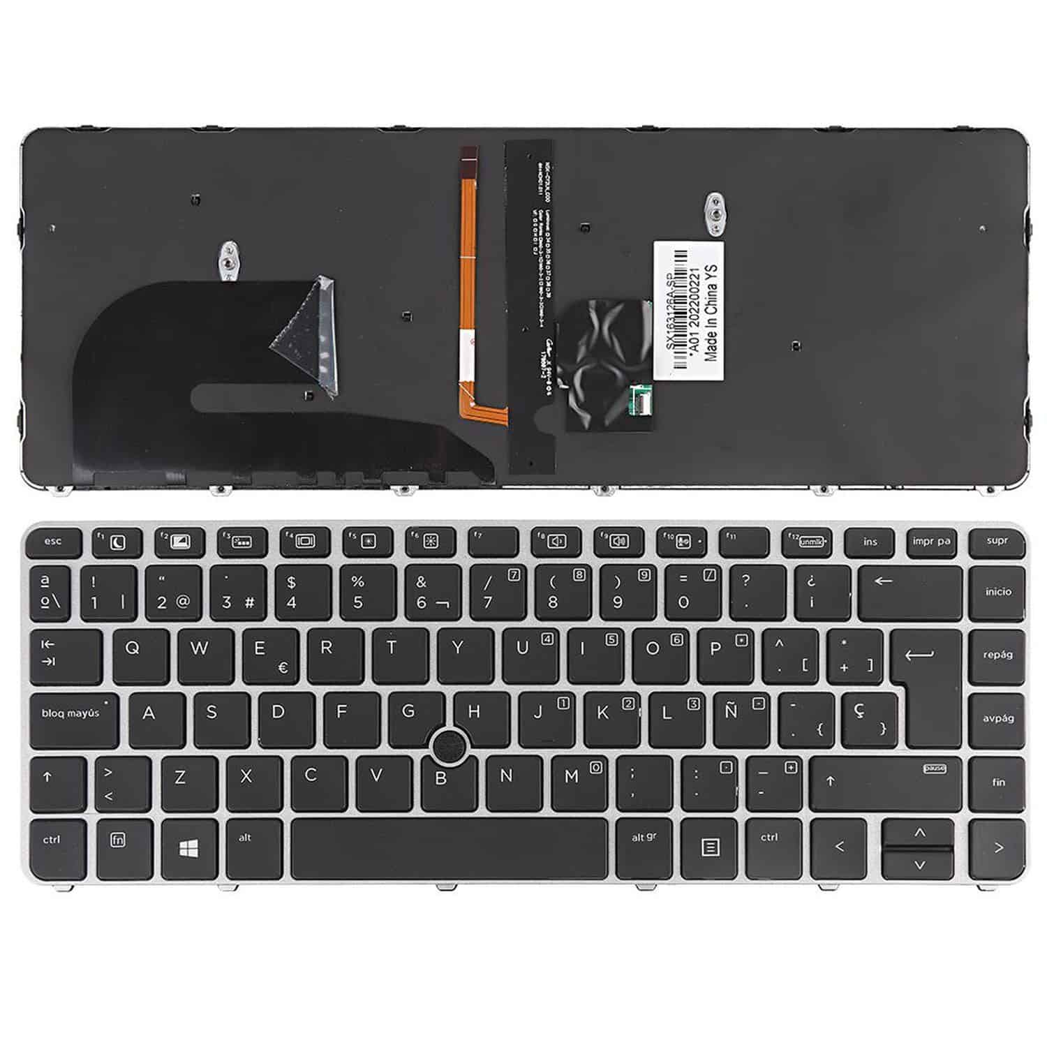 HP SPS-KYBD BL W/PT STK 14-SP (836308-071) thumbnail