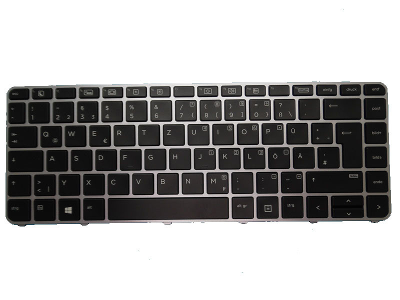 HP SPS-KEYBOARD  BACKLIT GR (844423-041) thumbnail