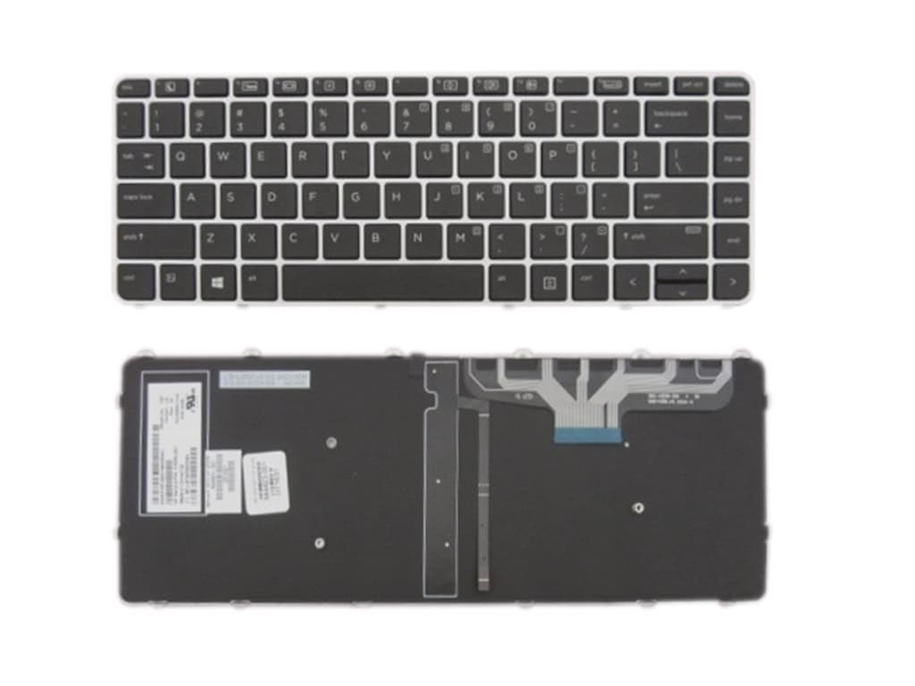 HP Folio 1040 G3 Keyboard (FR) Backlit (844423-051) thumbnail