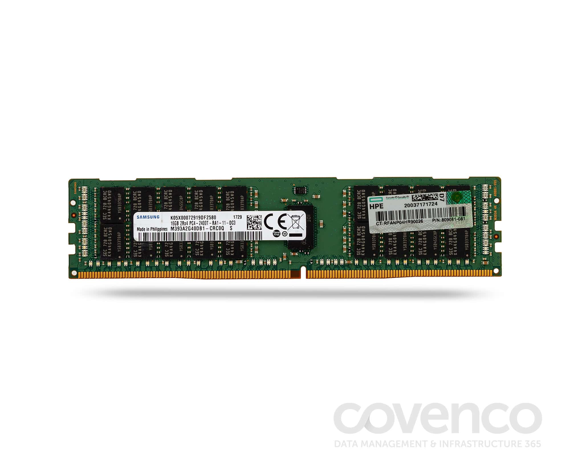 HP SPS-MEMORY DIMM 16GB PC4-2400T-R 1Gx4 (846740-001) thumbnail