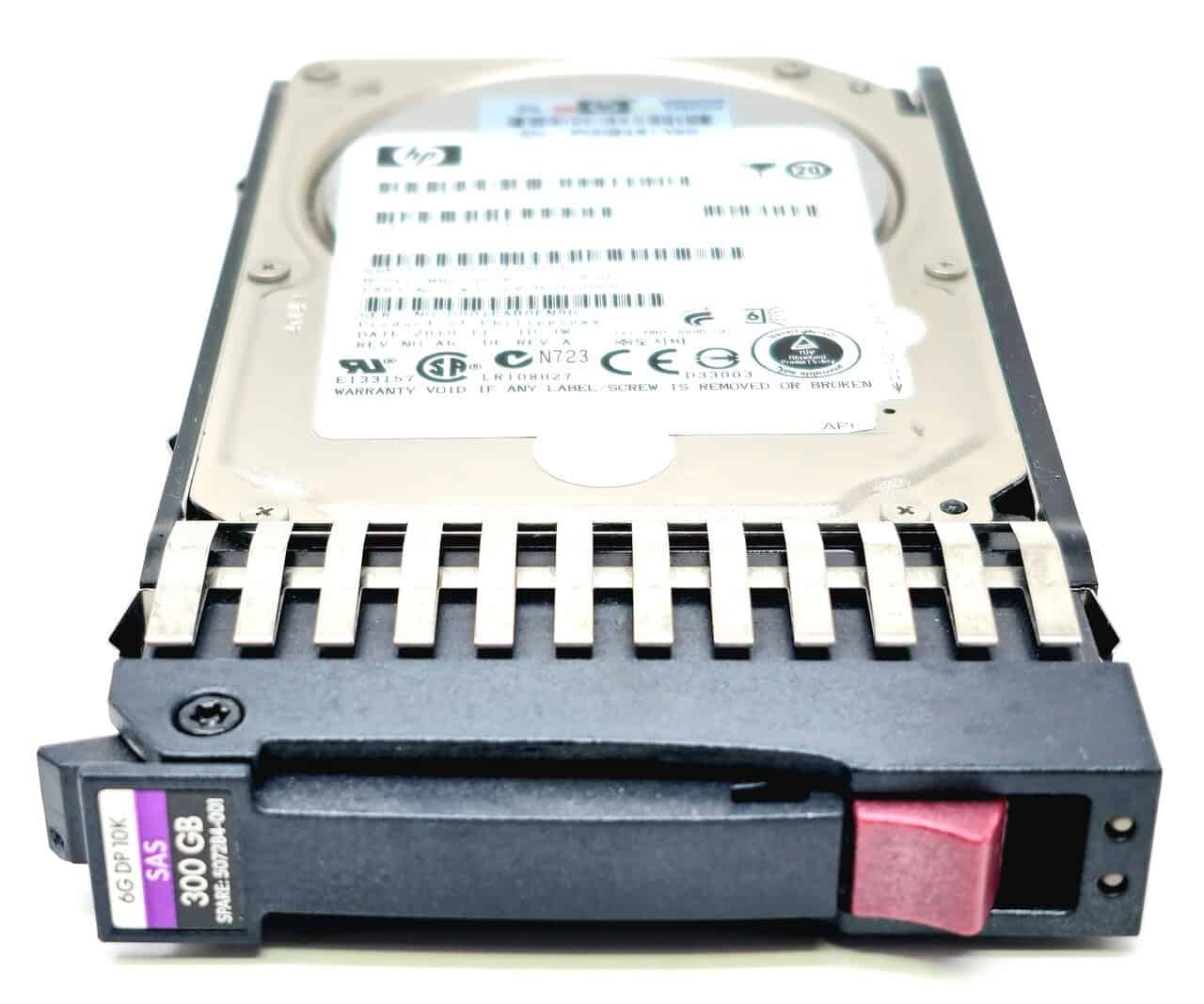 HP Harddisk 300GB hot-swap SAS 10K 2,5 inch (DG0300FAMWN) thumbnail