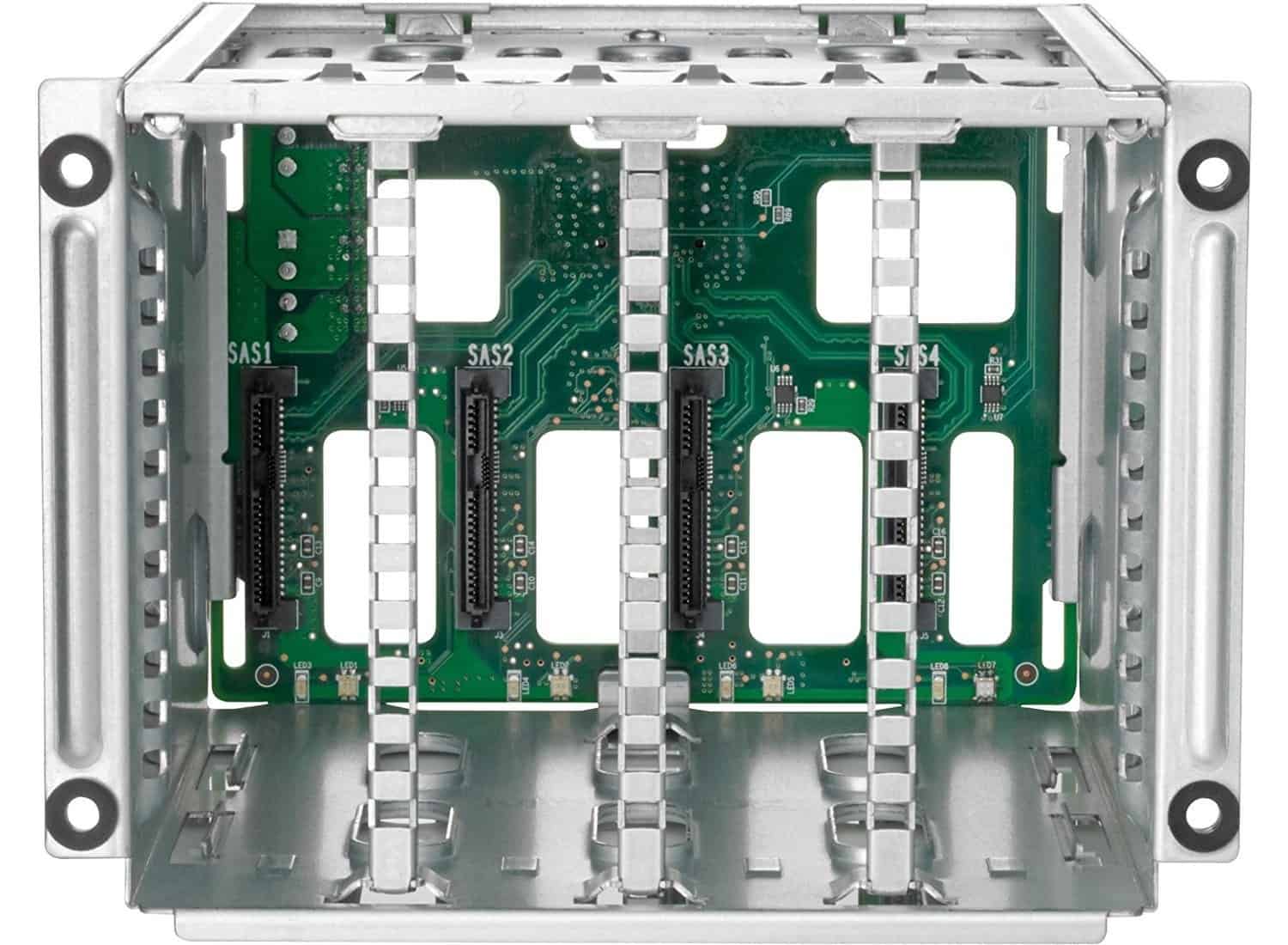 Hewlett Packard Enterprise ML110 Gen10 4LFF Drive Cage Kit Rack HDD-behuizing (869491-B21) thumbnail