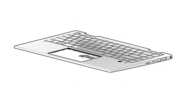 HP M76695-B31 laptop reserve-onderdeel Toetsenbord (M76695-B31) thumbnail