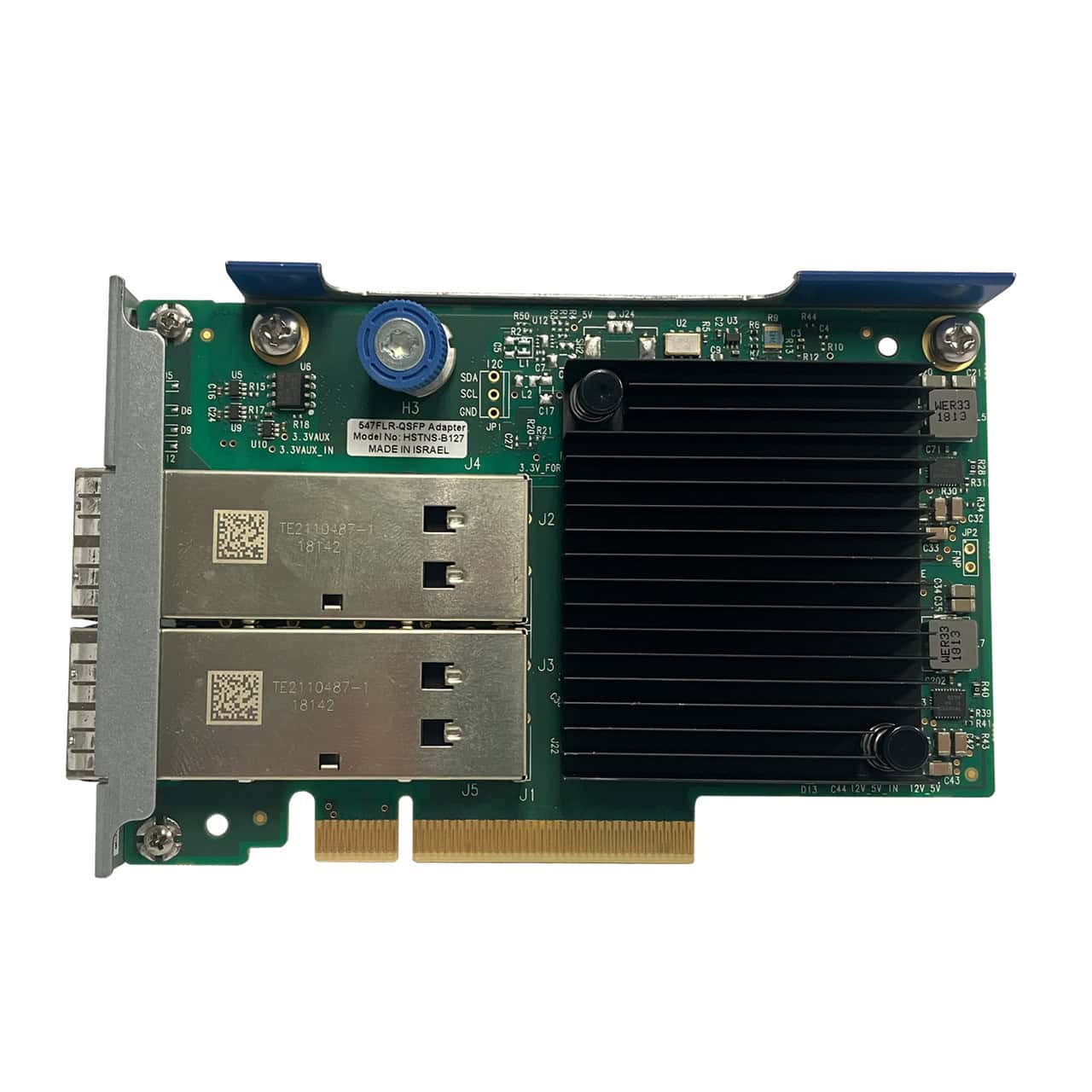 HPE INFINIBAND FDR/ETHERNET 40/50GB 2-PORT 547FLR-QSFP ADAPTER (879482-B21) thumbnail