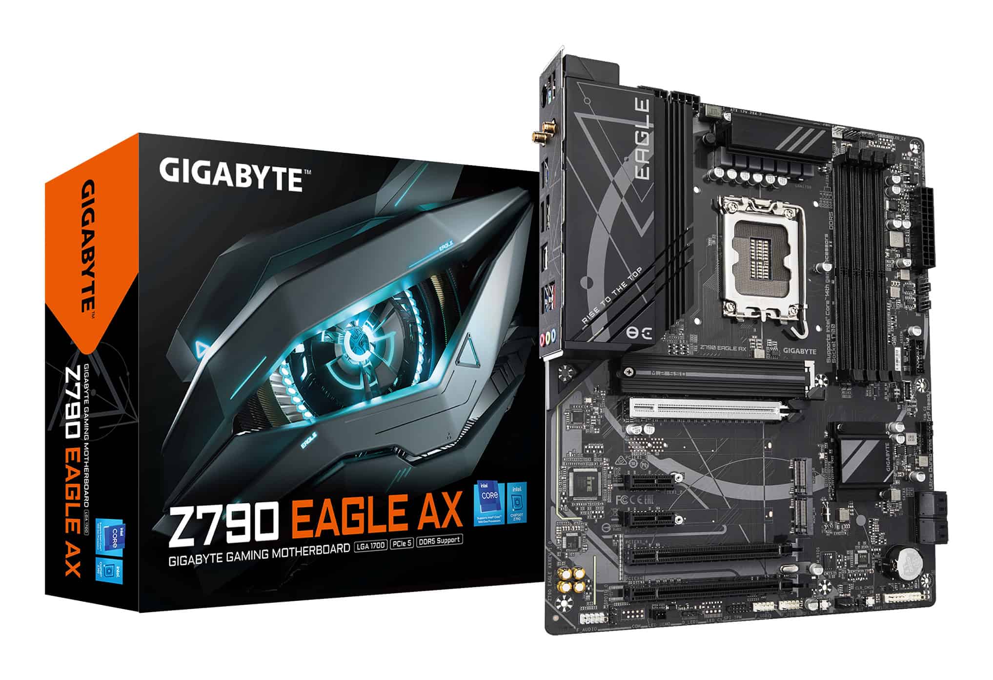 GIGABYTE Z790 EAGLE AX moederbord Intel Z790 Express LGA 1700 ATX (Z790 EAGLE AX) thumbnail