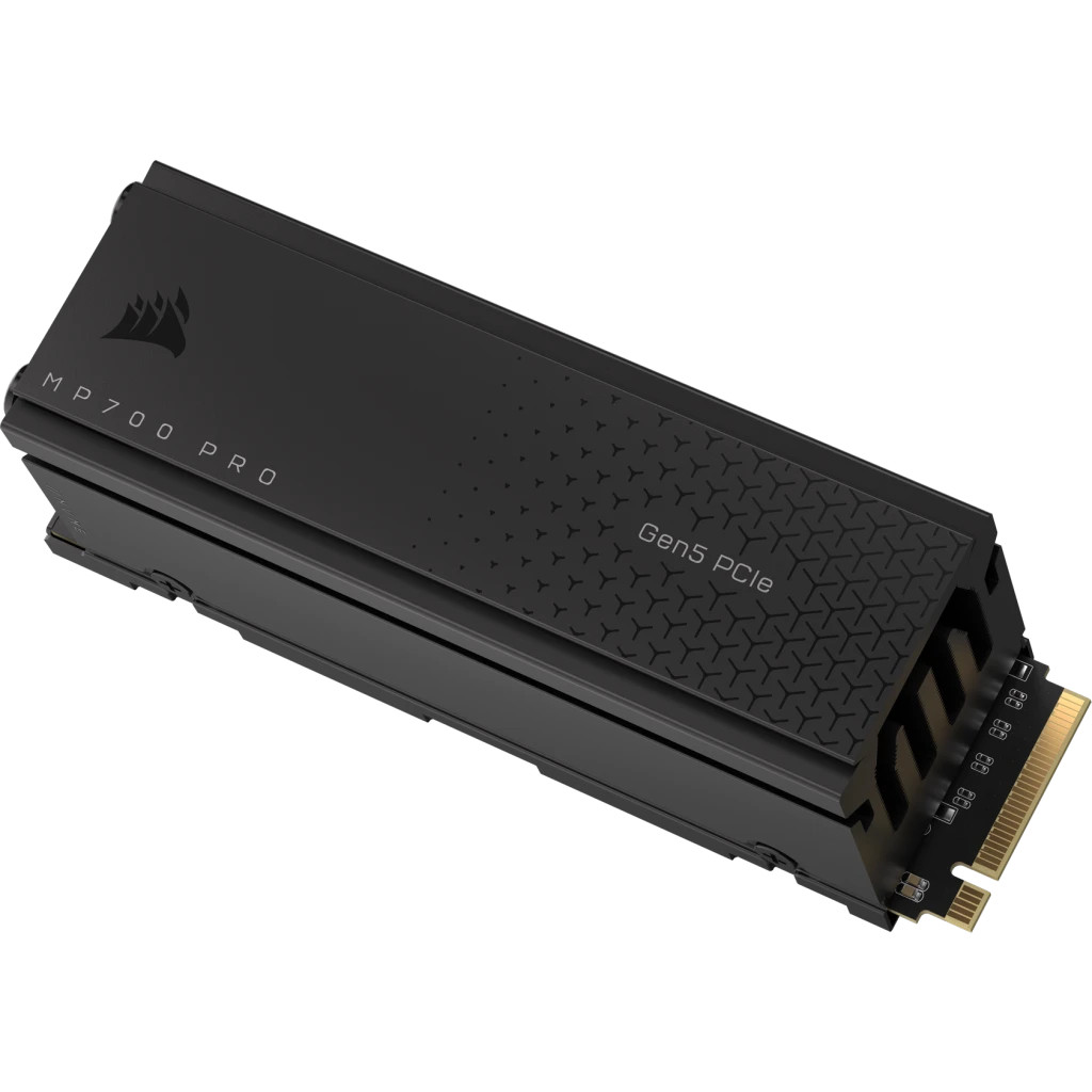Corsair SSD    4TB CORSAIR  M.2  PCI-E   NVMe Gen5 MP700 PRO Cooler retail (CSSD-F4000GBMP700PRO) thumbnail