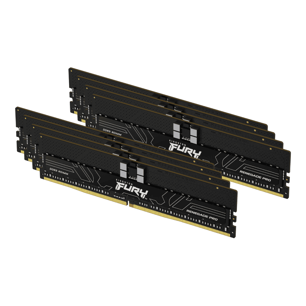 Kingston 256GB 6400 DDR5 ECC RDIMM Kit8 FURYRProE (KF564R32RBE2K8-256) thumbnail