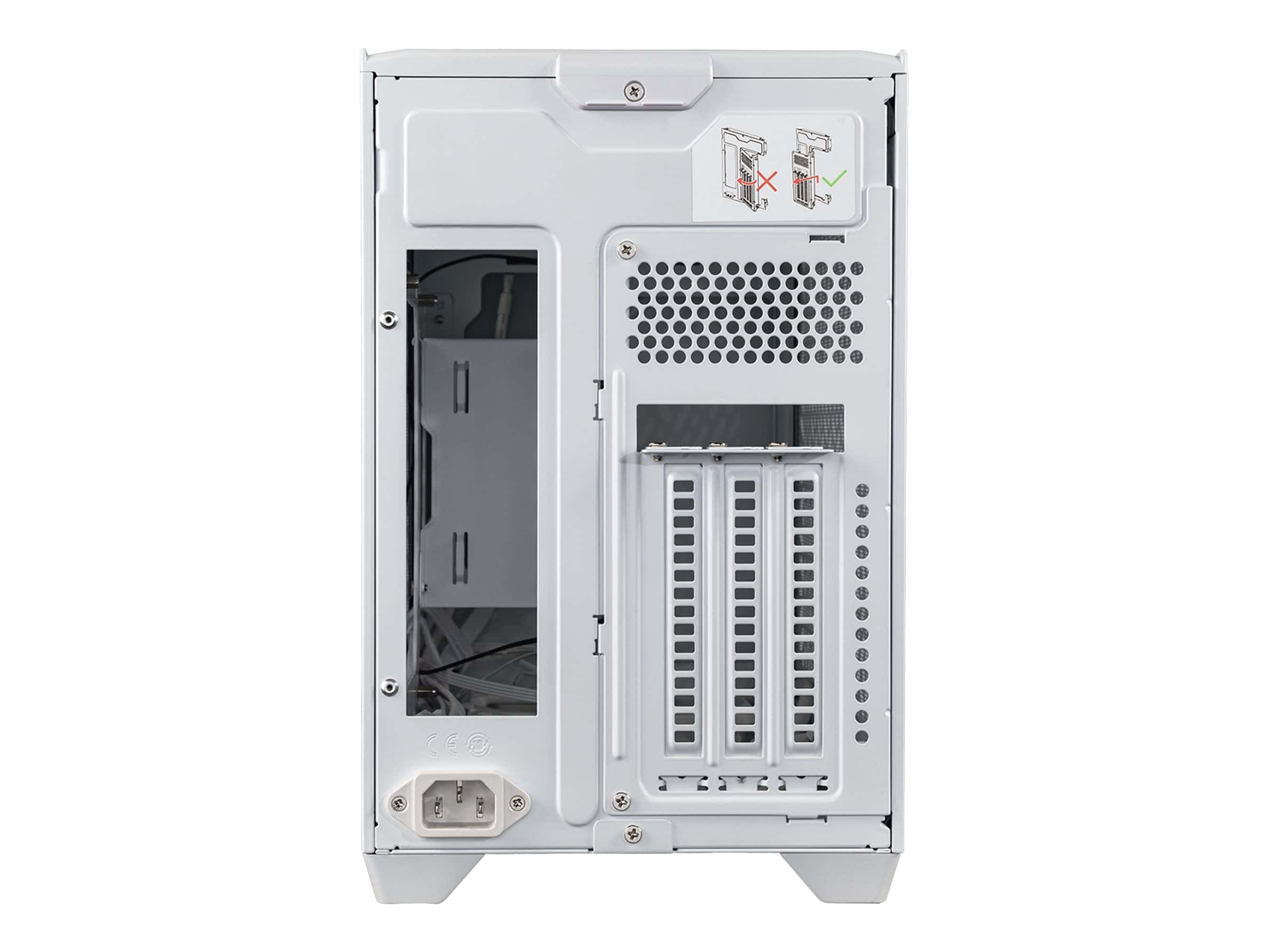Cooler Master Tower MasterBox NR200P V2 White (NR200PV2-WCNN-S00) (NR200PV2WCNNS00) (NR200PV2-WCNN-S00) thumbnail