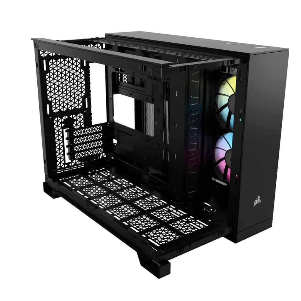 Corsair 2500X RGB schwarz Midi Tower mATX Gaming Gehäuse (CC-9011267-WW) thumbnail