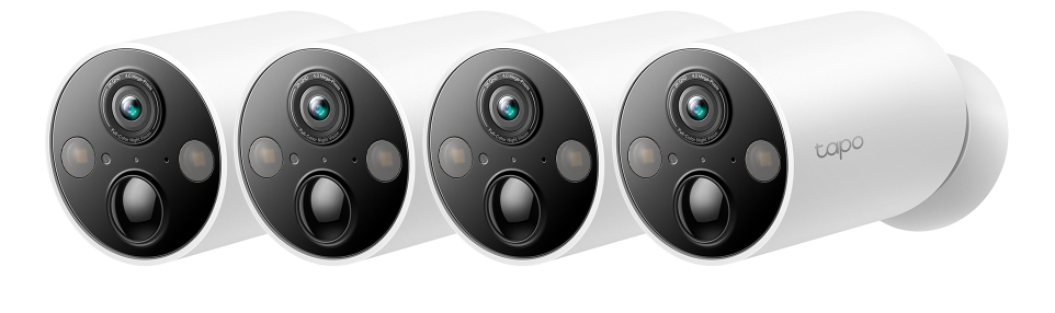 TP-Link Tapo C425 4-Pack Bullet IP-beveiligingscamera Buiten 2560 x 1440 Pixels Plafond/muur (TAPO C425(4-PACK)) thumbnail