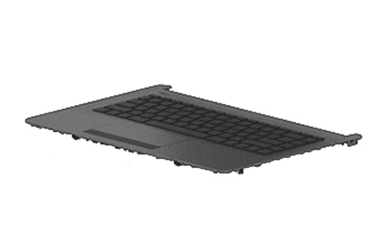 HP 929159-031 laptop reserve-onderdeel Behuizingsvoet + toetsenbord (929159-031) thumbnail