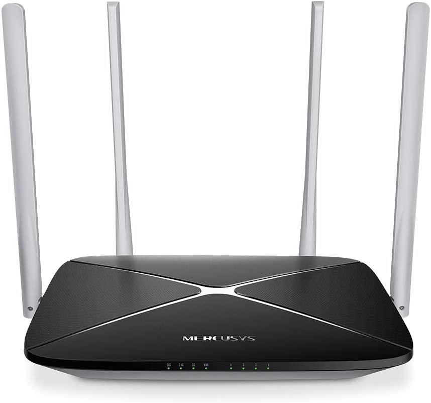 TP-LINK MERCUSYS AC12G AC1200 Dual Band WiFi 802.11ac Gigabit router 4xLAN 1xWAN (AC12G) thumbnail