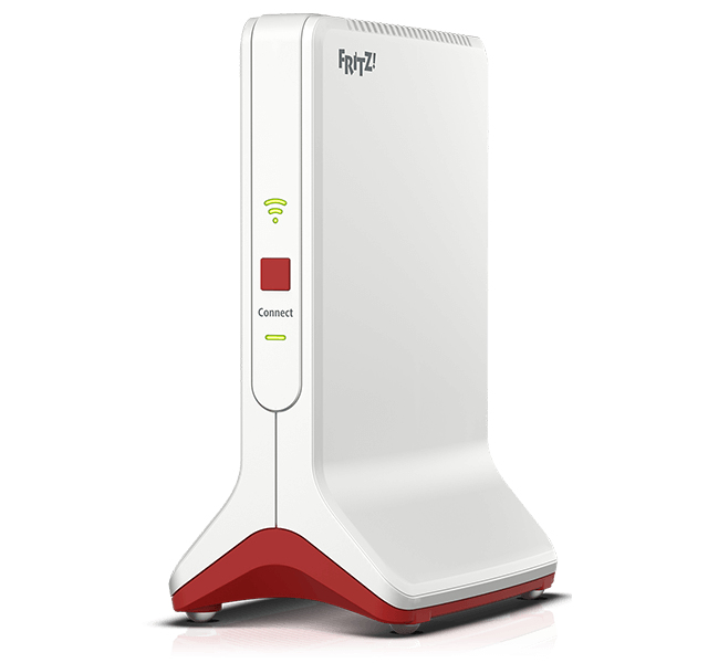 FRITZ!Repeater 6000 draadloze router Ethernet Tri-band (2.4 GHz / 5 GHz / 5 GHz) Rood, Wit (20002908) thumbnail