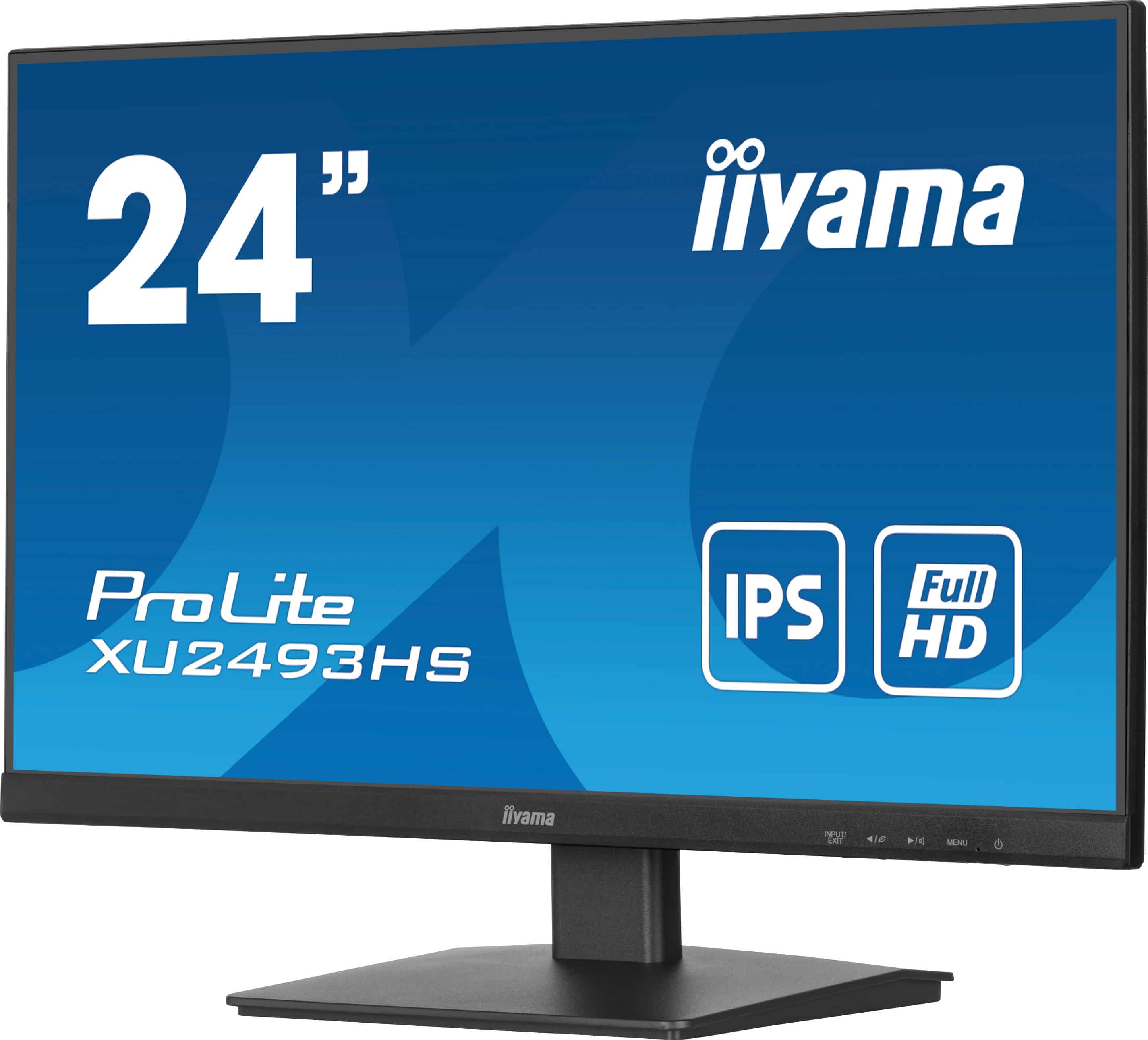 iiyama ProLite XU2493HS-B6 computer monitor 60,5 cm (23.8) 1920 x 1080 Pixels Full HD LED Zwart (XU2493HS-B6) thumbnail