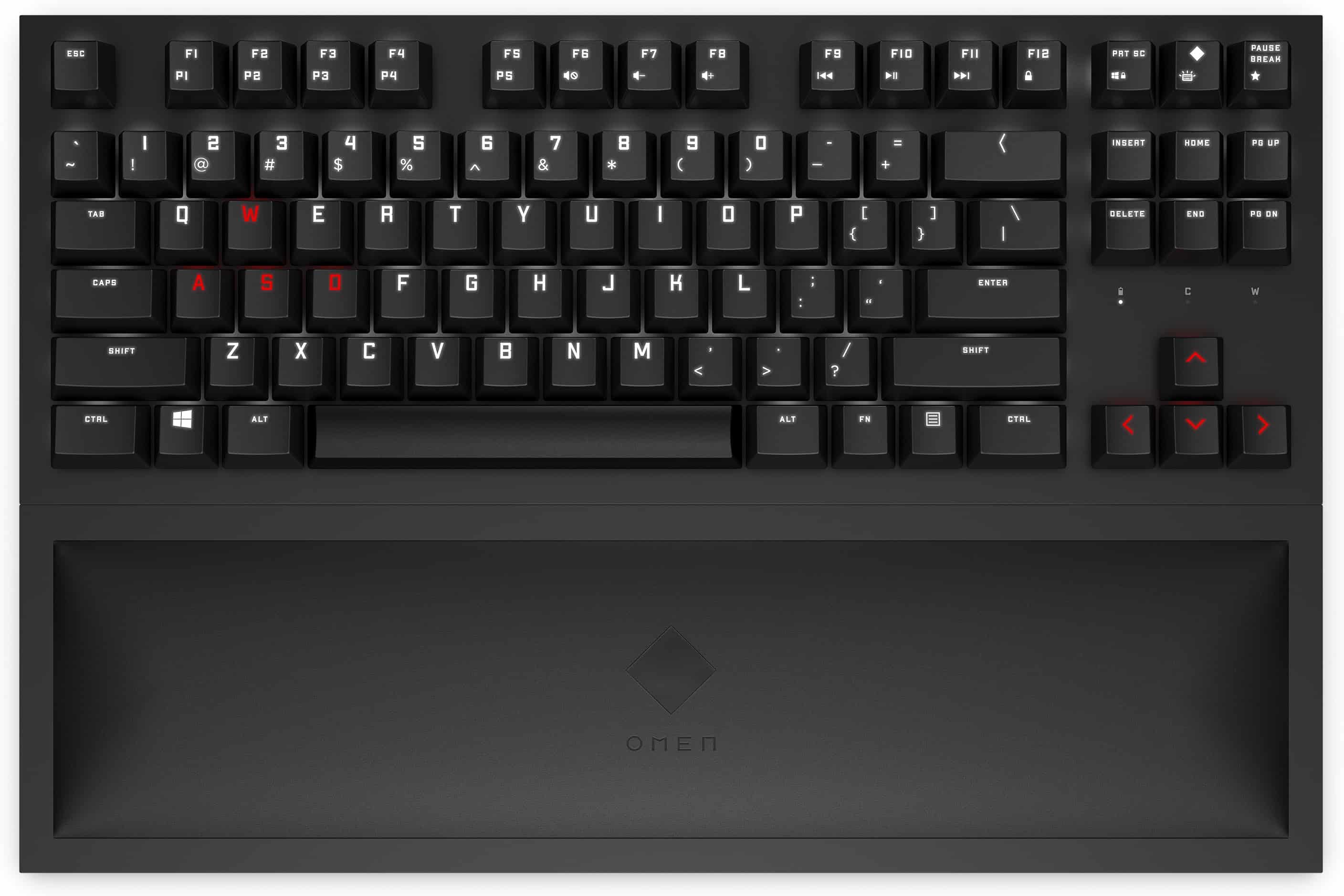 HP OMEN Spacer Draadloos TKL Toetsenbord (9BU31AA#ABB) thumbnail