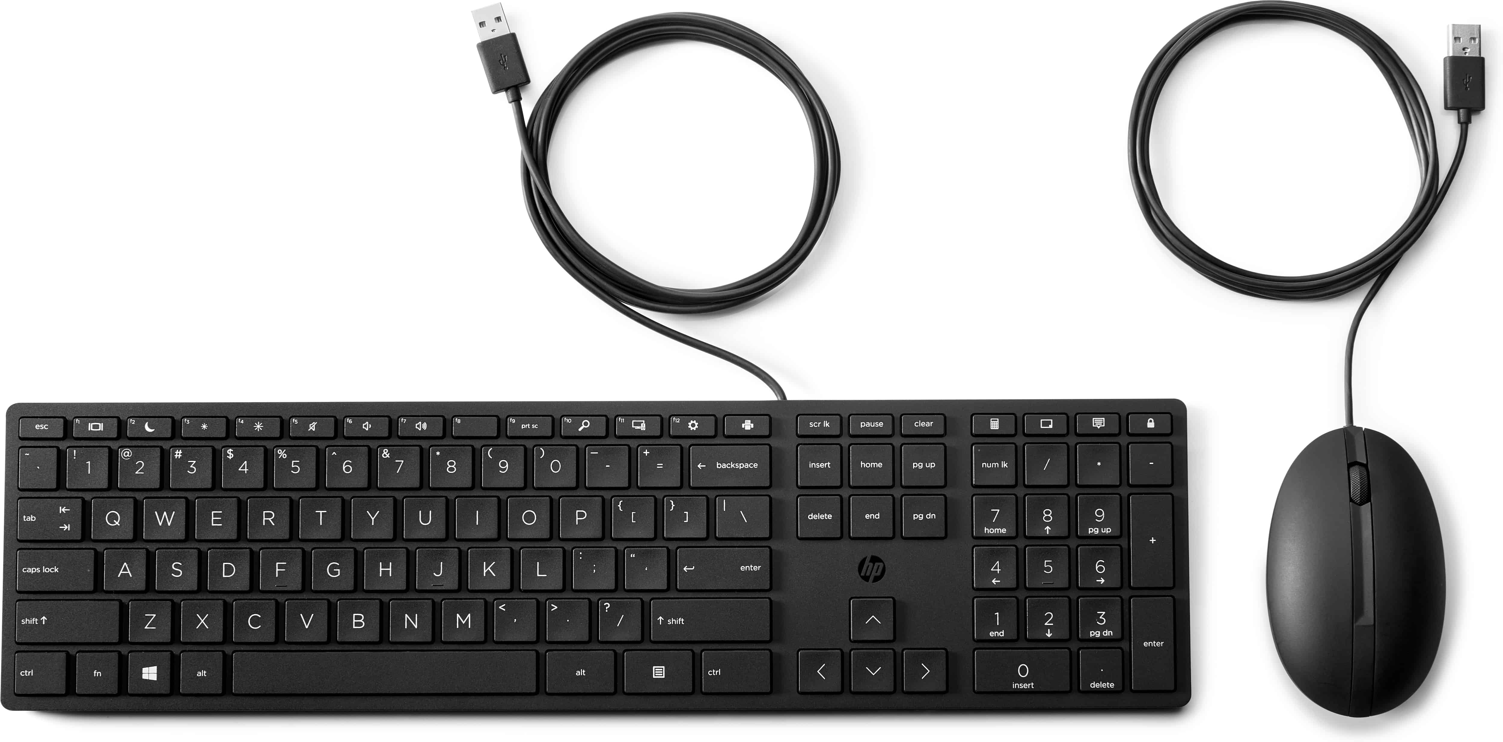 HP 320MK muis en toetsenbord met kabel voor desktop (9SR36AA#ABB) thumbnail