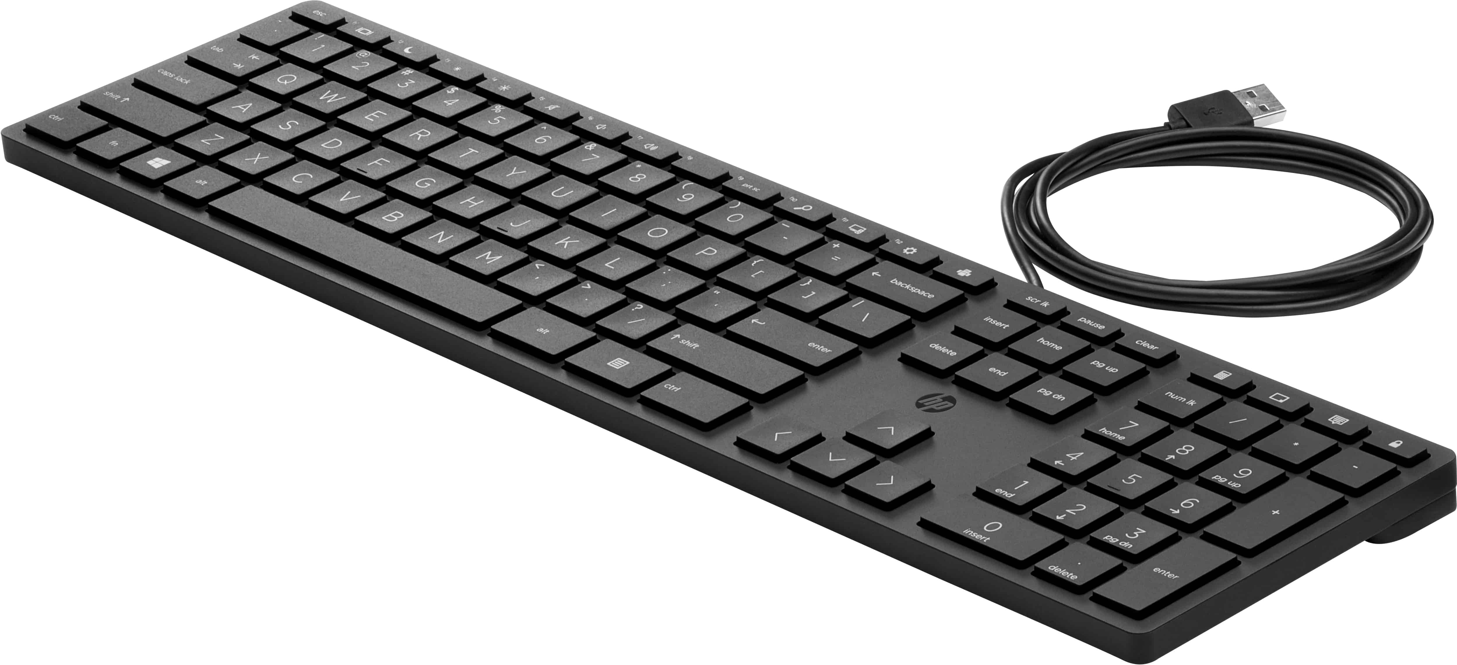 HP Desktop 320K toetsenbord met kabel (9SR37AA#ABB) thumbnail