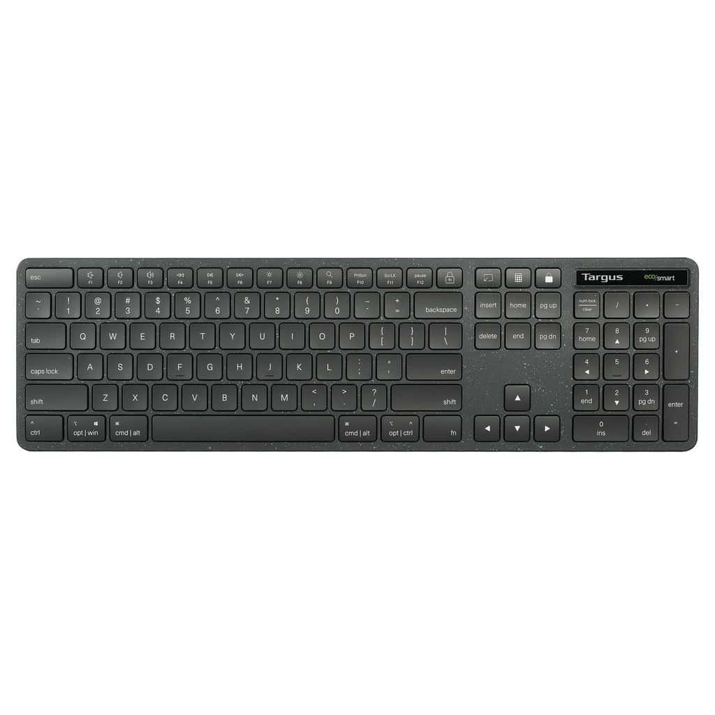 Targus EcoSmart AKB874NO toetsenbord Universeel USB QWERTY Scandinavisch Zwart (AKB874NO) thumbnail