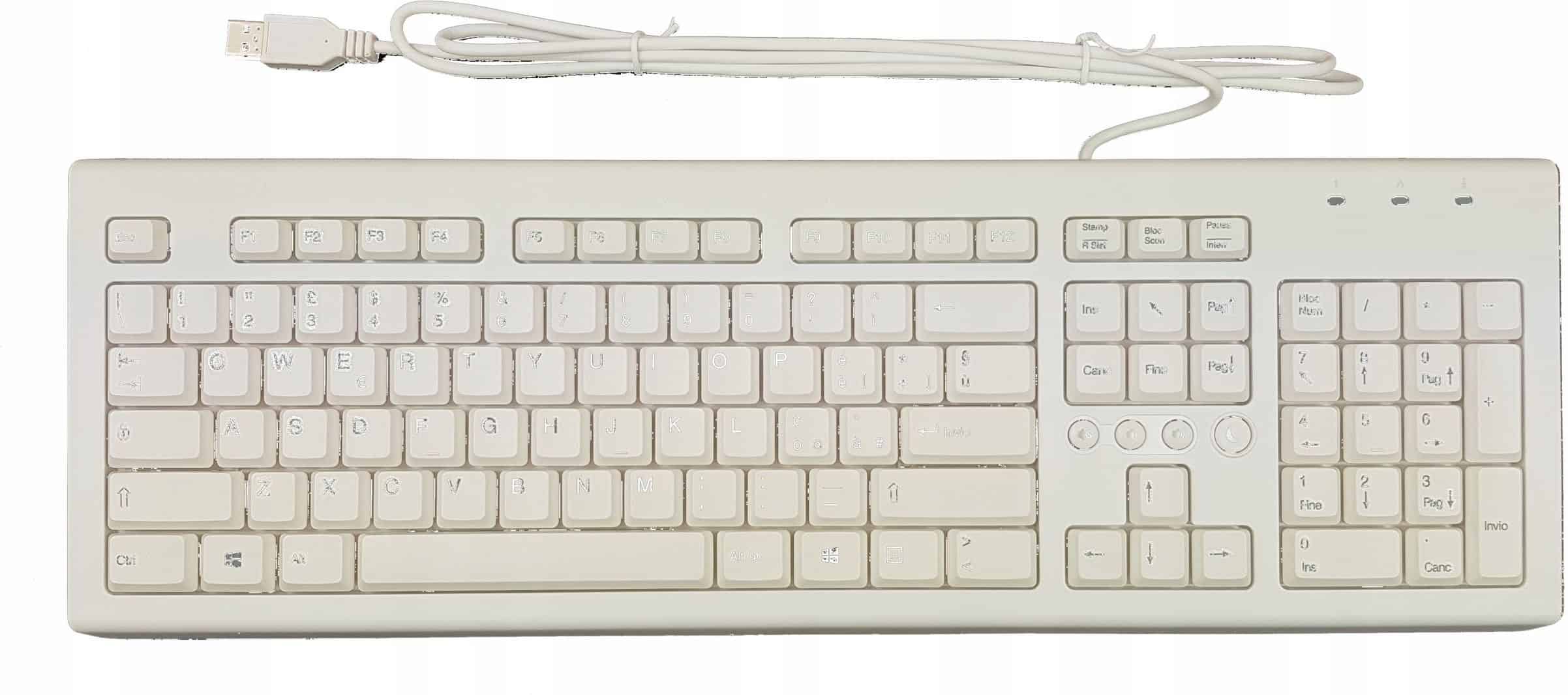 HP WHT UNVRSL Katydid wired USB KBD SP (904367-071) thumbnail