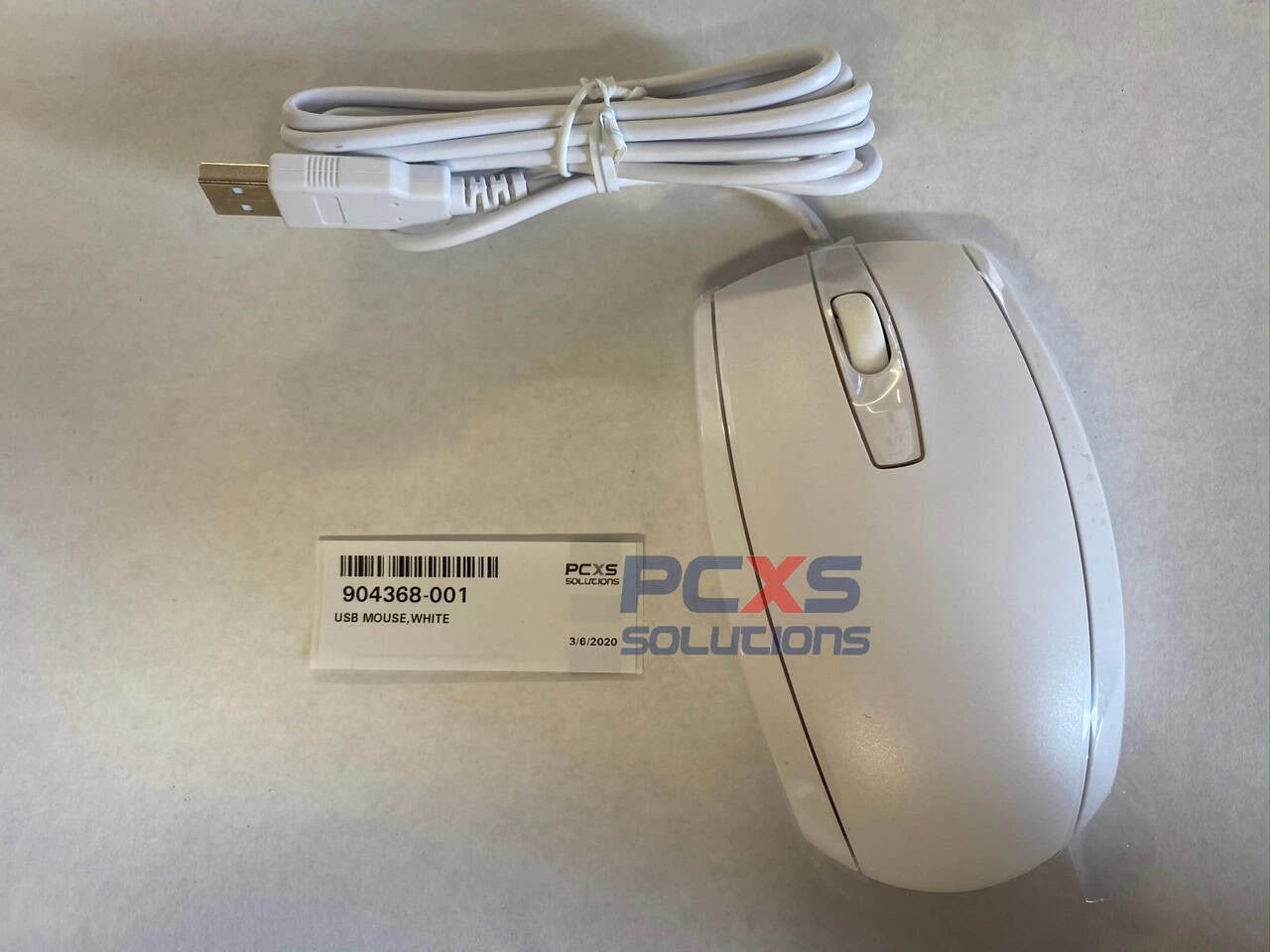 HP WHT UNVRSL Portia wired USB MUS (904368-001) thumbnail