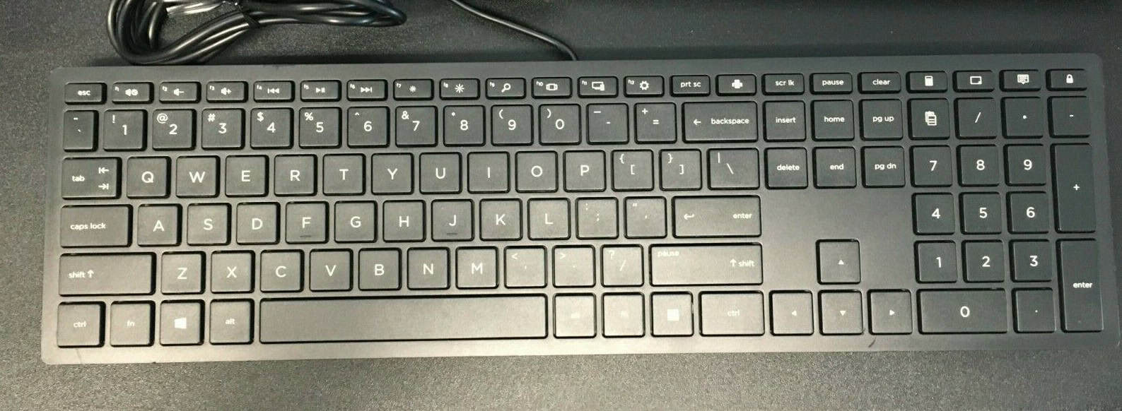 HP WHT Cheddar wired USB KBD FR (928510-051) thumbnail