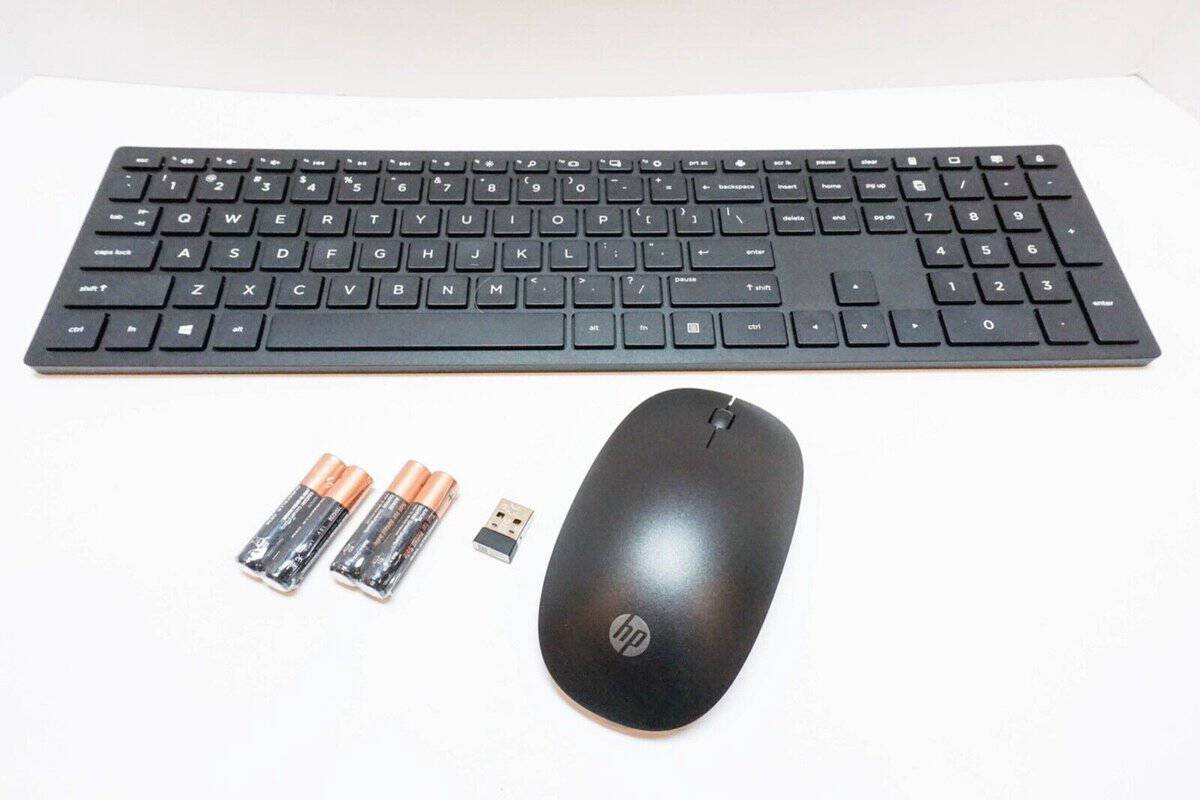 HP ASSY KBD,BLK HP WRLS Swi+Bri MUS GR (928925-041) thumbnail